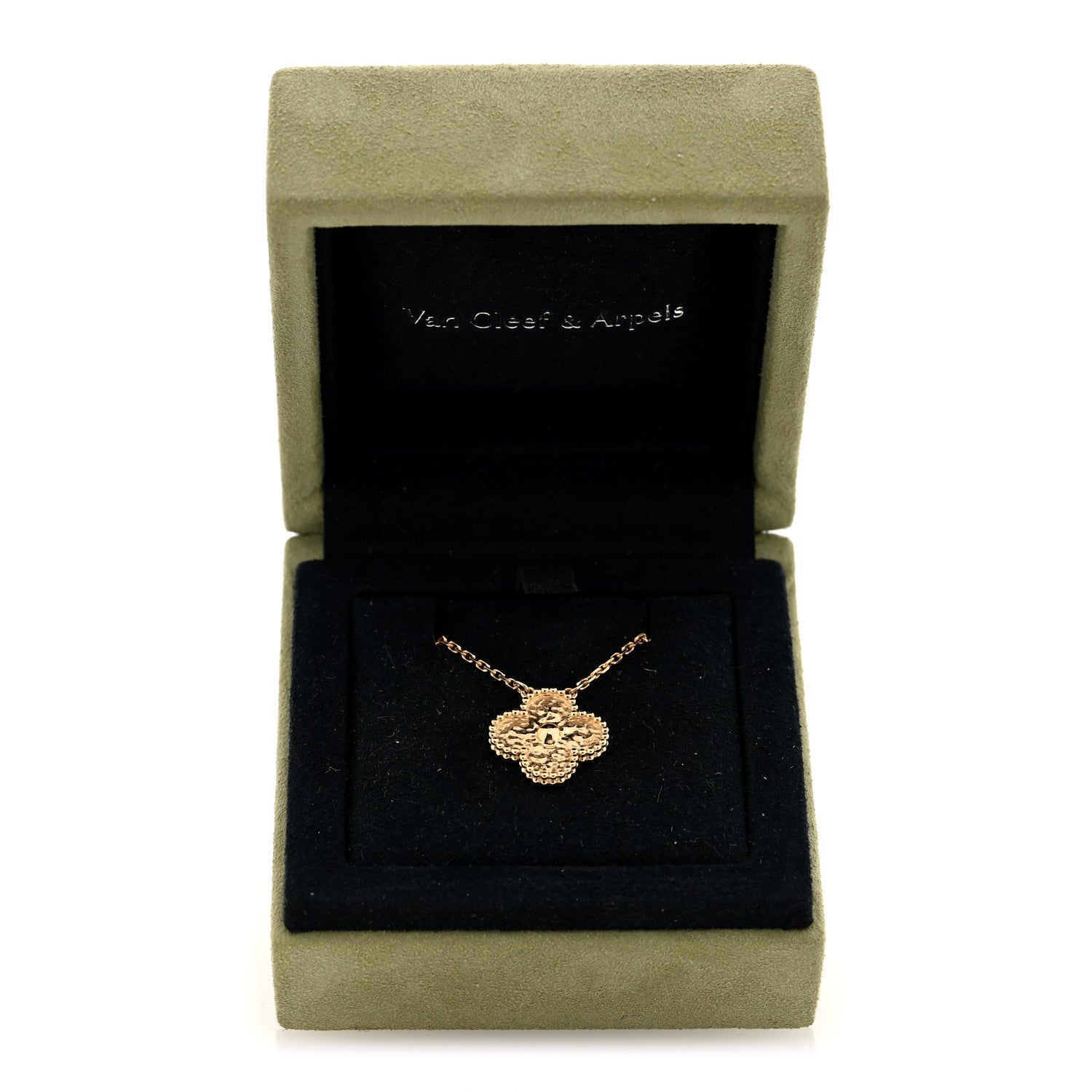 ヴァンクリーフ＆アーペル ヴィンテージアルハンブラ ペンダントネックレス 18K イエローゴールド VAN CLEEF & ARPELS VINTAGE ALHAMBRA PENDANT NECKLACE 18K YELLOW GOLD