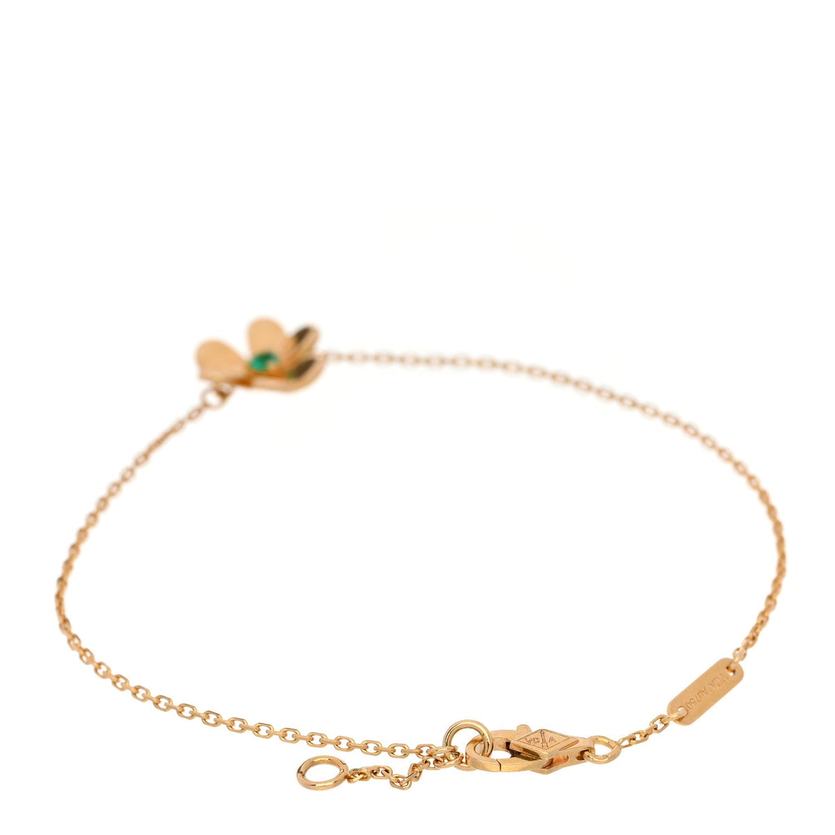 ヴァンクリーフ＆アーペル ミニ フリヴォル ブレスレット 18K イエローゴールド VAN CLEEF & ARPELS MINI FRIVOLE BRACELET 18K YELLOW GOLD