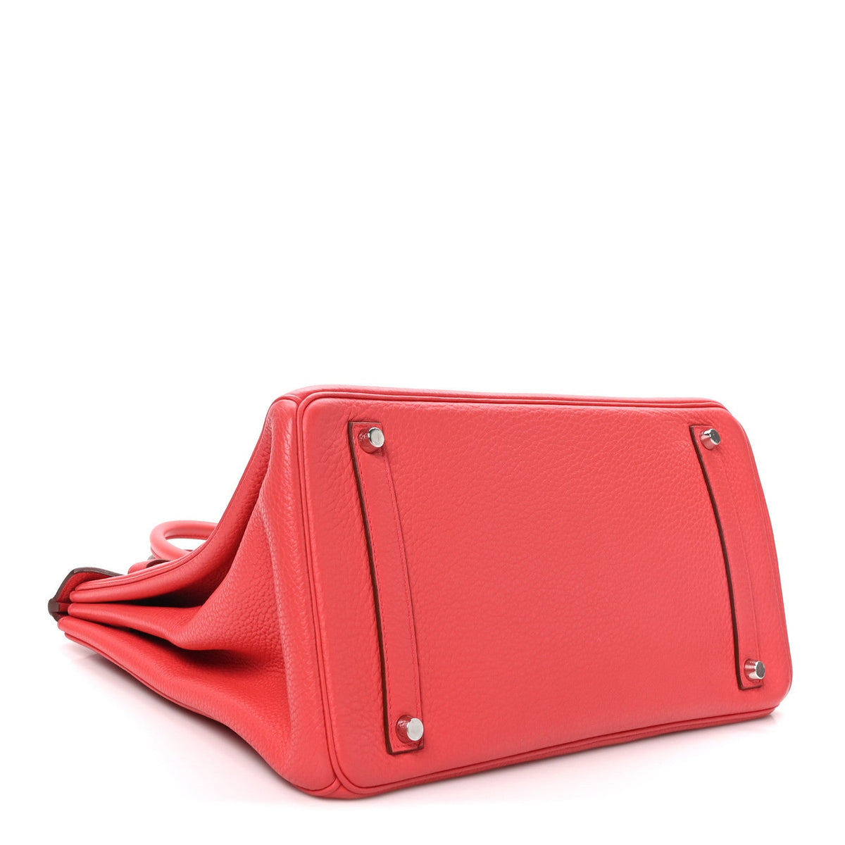 Hermès Birkin 35 Bougainvillea Taurillon Clemence Silver Hardware