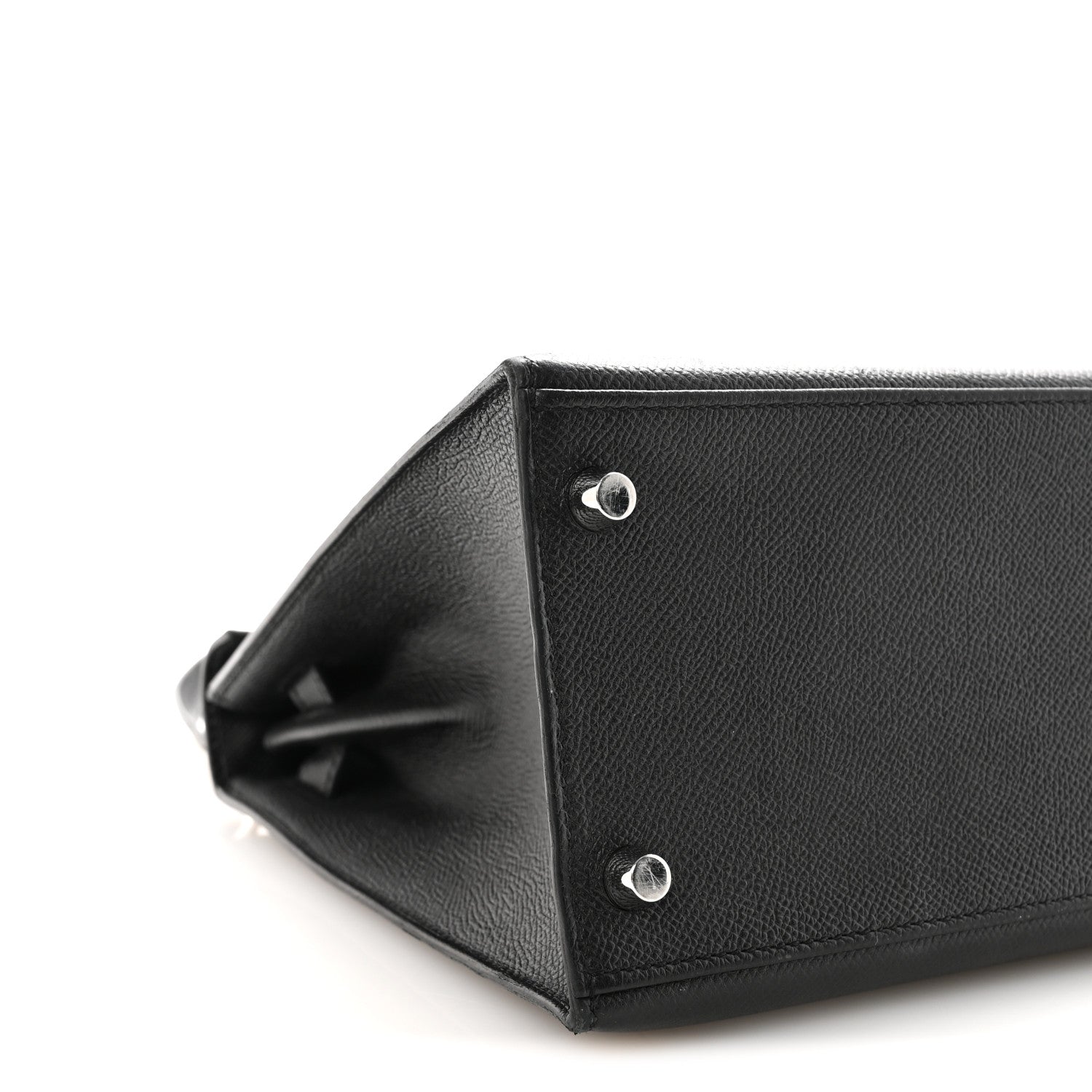 エルメス ケリー 28 外縫い Black エプソン シルバー金具 HERMES KELLY 28 SELLIER BLACK EPSOM SILVER HARDWARE