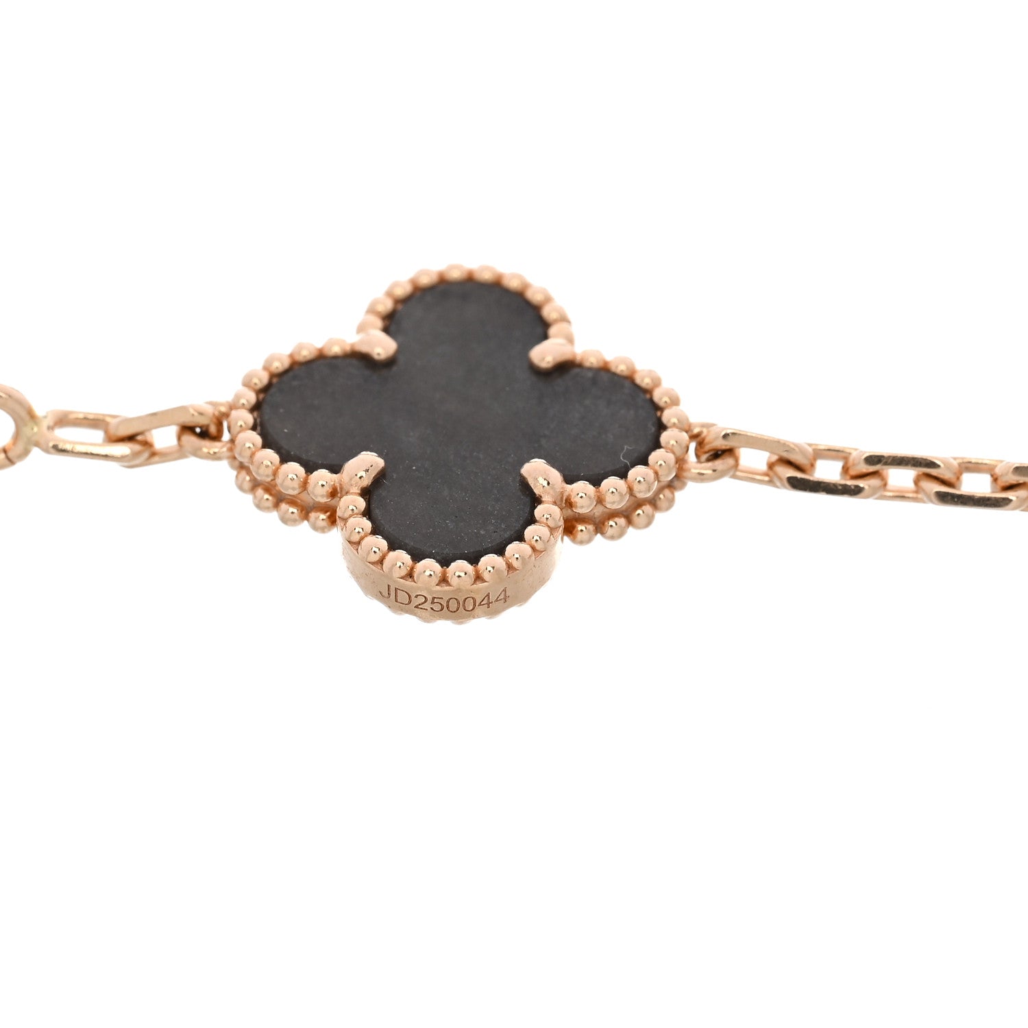 ヴァンクリーフ＆アーペル ヴィンテージアルハンブラ 5モチーフ ブレスレット 18K ローズゴールド VAN CLEEF & ARPELS VINTAGE ALHAMBRA 5 MOTIFS BRACELET 18K ROSE GOLD
