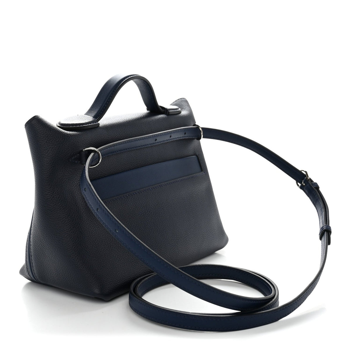 エルメス 24/24 ミニヴァンキャトル 21 Bleu Nuit Bleu Navy エバーカラー / スイフト シルバー金具 HERMES 24/24 21 BLEU NUIT BLEU NAVY EVERCOLOR / SWIFT SILVER HARDWARE