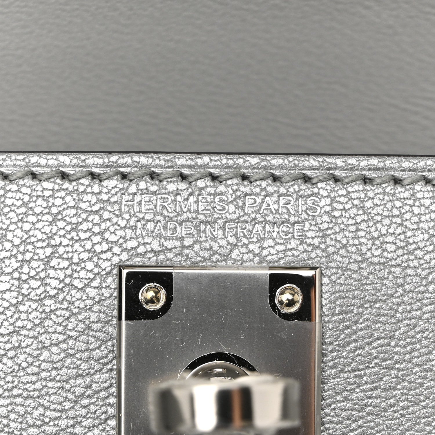 エルメス ミニケリー 20 外縫い Argent シェーブル シルバー金具 HERMES MINI KELLY 20 SELLIER ARGENT CHEVRE SILVER HARDWARE