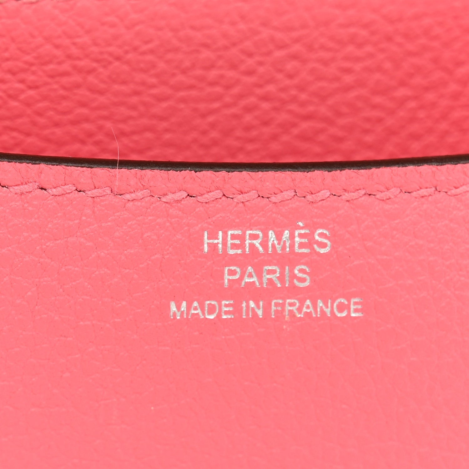 エルメス ミニコンスタンス 18 Rose Azalee エバーカラー シルバー金具 HERMES MINI CONSTANCE 18 ROSE AZALEE EVERCOLOR SILVER HARDWARE