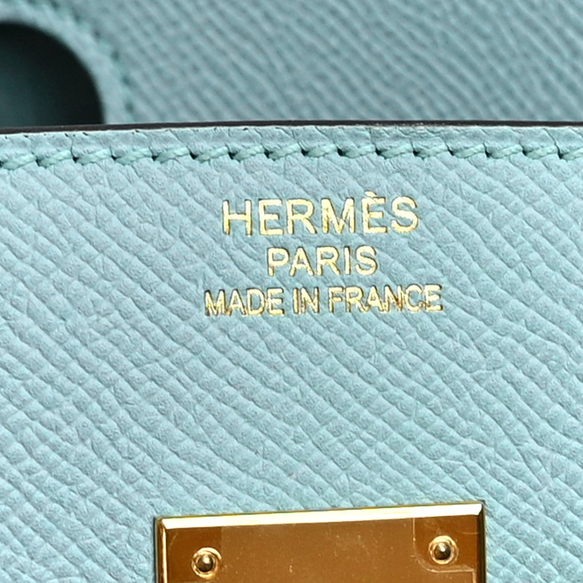 エルメス バーキン 35 Bleu Atoll エプソン ゴールド金具 HERMES BIRKIN 35 BLEU ATOLL EPSOM GOLD HARDWARE