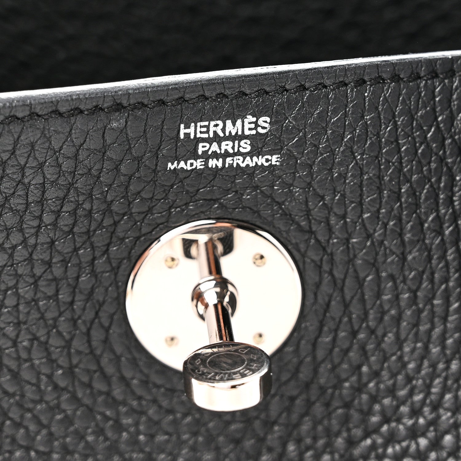 エルメス リンディ 26 Black トリヨンクレマンス シルバー金具 HERMES LINDY 26 BLACK TAURILLON CLEMENCE SILVER HARDWARE