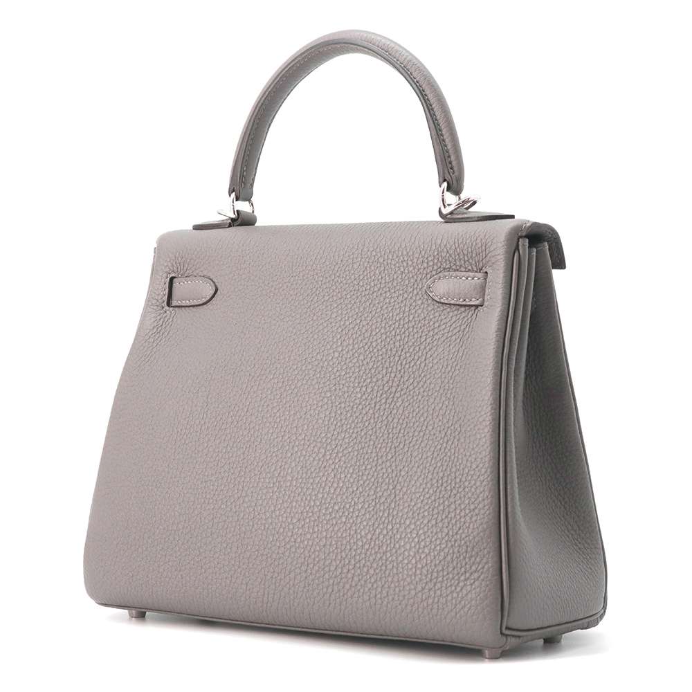 エルメス ケリー 25 Gris Meyer トゴ シルバー金具 HERMES KELLY 25 GRIS MEYER TOGO SILVER HARDWARE