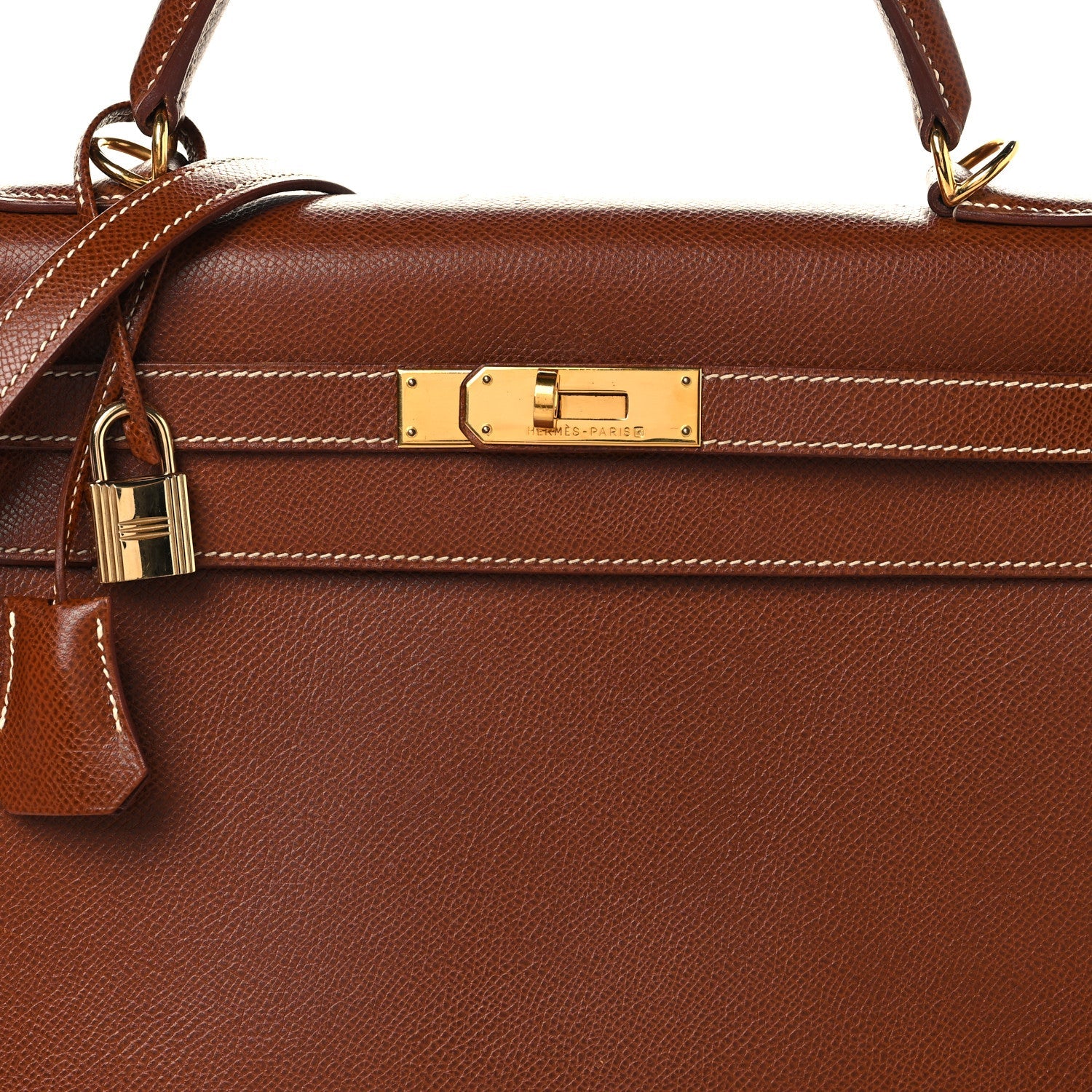 エルメス ケリー32 外縫い Noisette クシュベル ゴールド金具 HERMES KELLY32 SELLIER NOISETTE COURCHEVEL GOLD HARDWARE