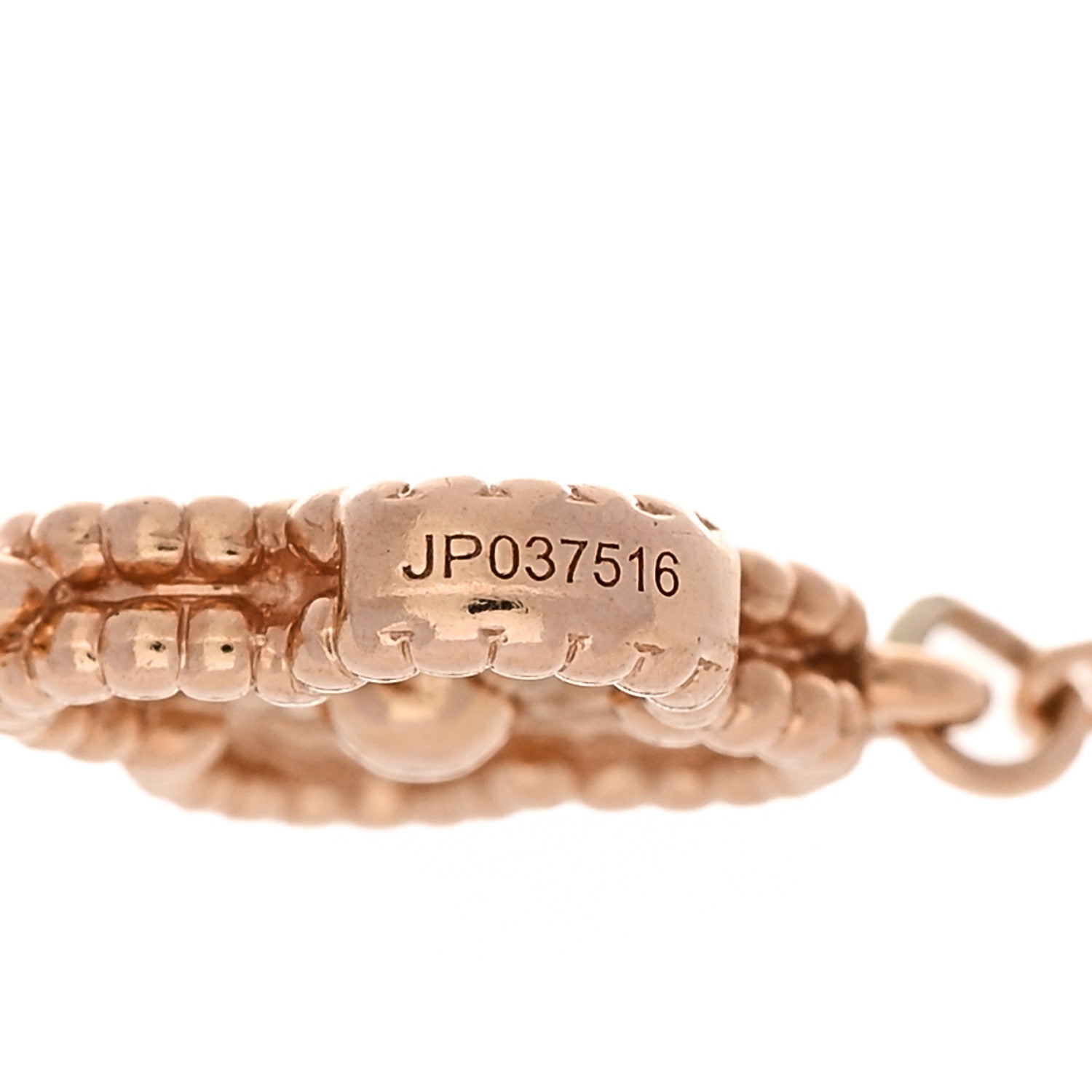 ヴァンクリーフ＆アーペル スウィートアルハンブラ 6モチーフ ブレスレット 18K ローズゴールド VAN CLEEF & ARPELS SWEET ALHAMBRA 6 MOTIFS BRACELET 18K ROSE GOLD