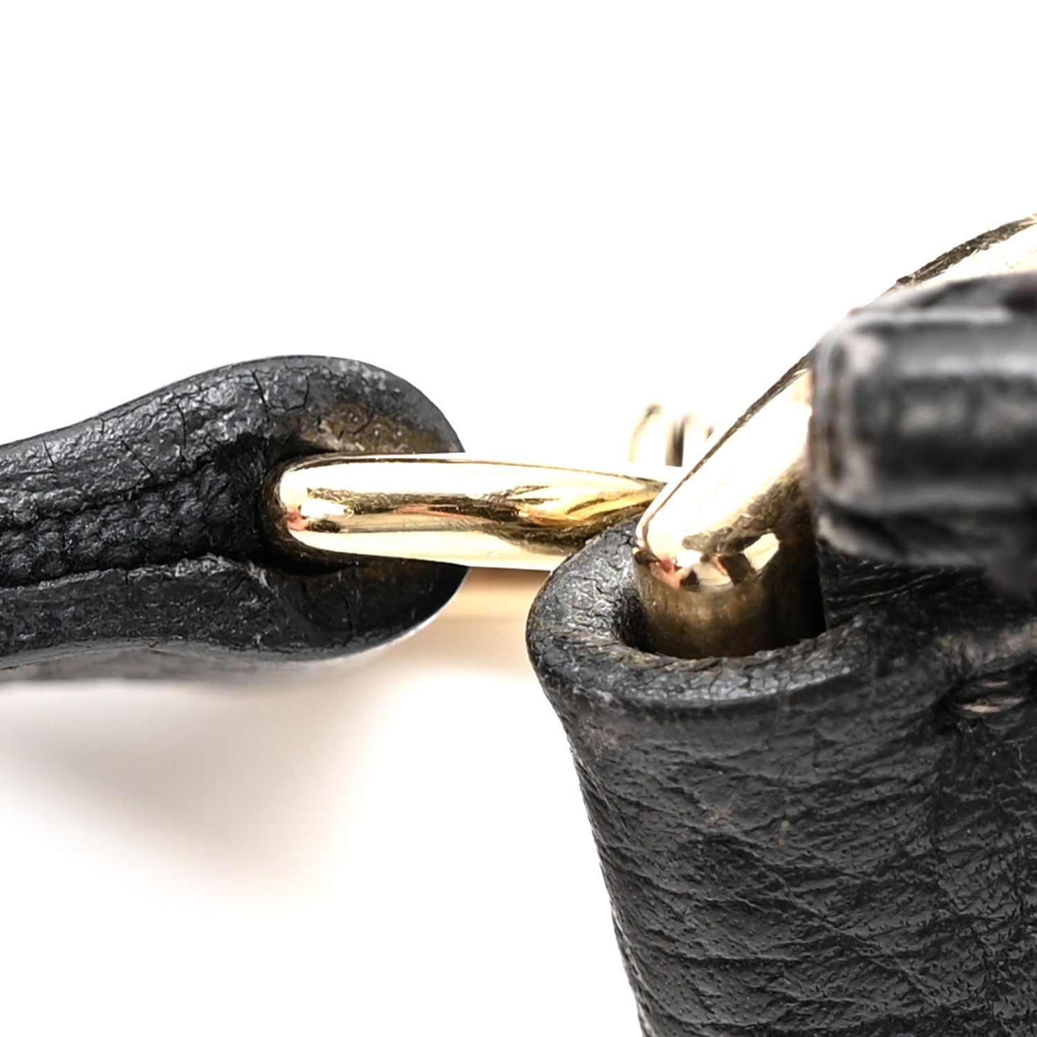 エルメス エヴリン GM Black アルデンヌ ゴールド金具 HERMES EVELYNE GM BLACK ARDENNES GOLD HARDWARE