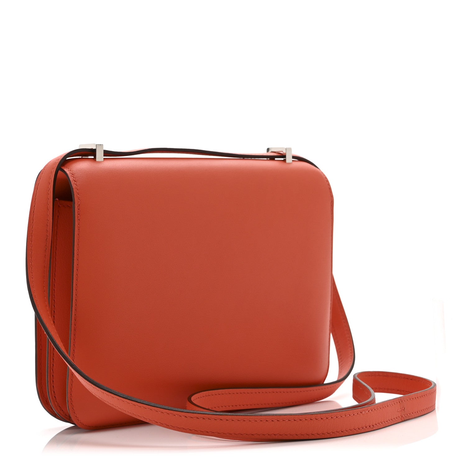 エルメス ミニコンスタンス 18 Capucine スイフト シルバー金具 HERMES