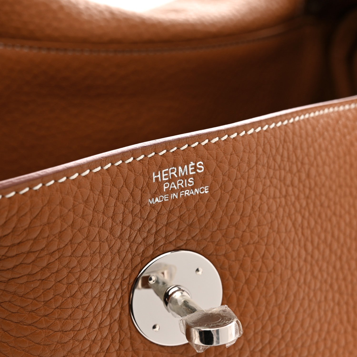 エルメス リンディ 26 Gold トリヨンクレマンス シルバー金具 HERMES LINDY 26 GOLD TAURILLON CLEMENCE SILVER HARDWARE