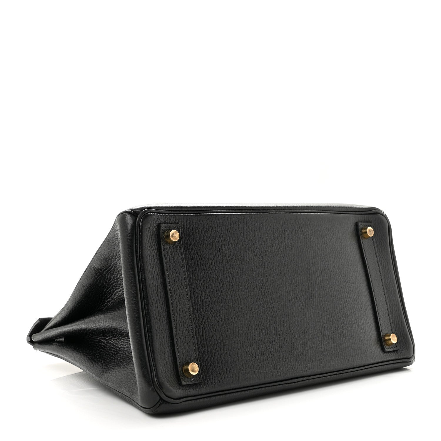 エルメス バーキン 32 オータクロア HAC Black アルデンヌ ゴールド金具 HERMES BIRKIN 32 HAC BLACK ARDENNES GOLD HARDWARE