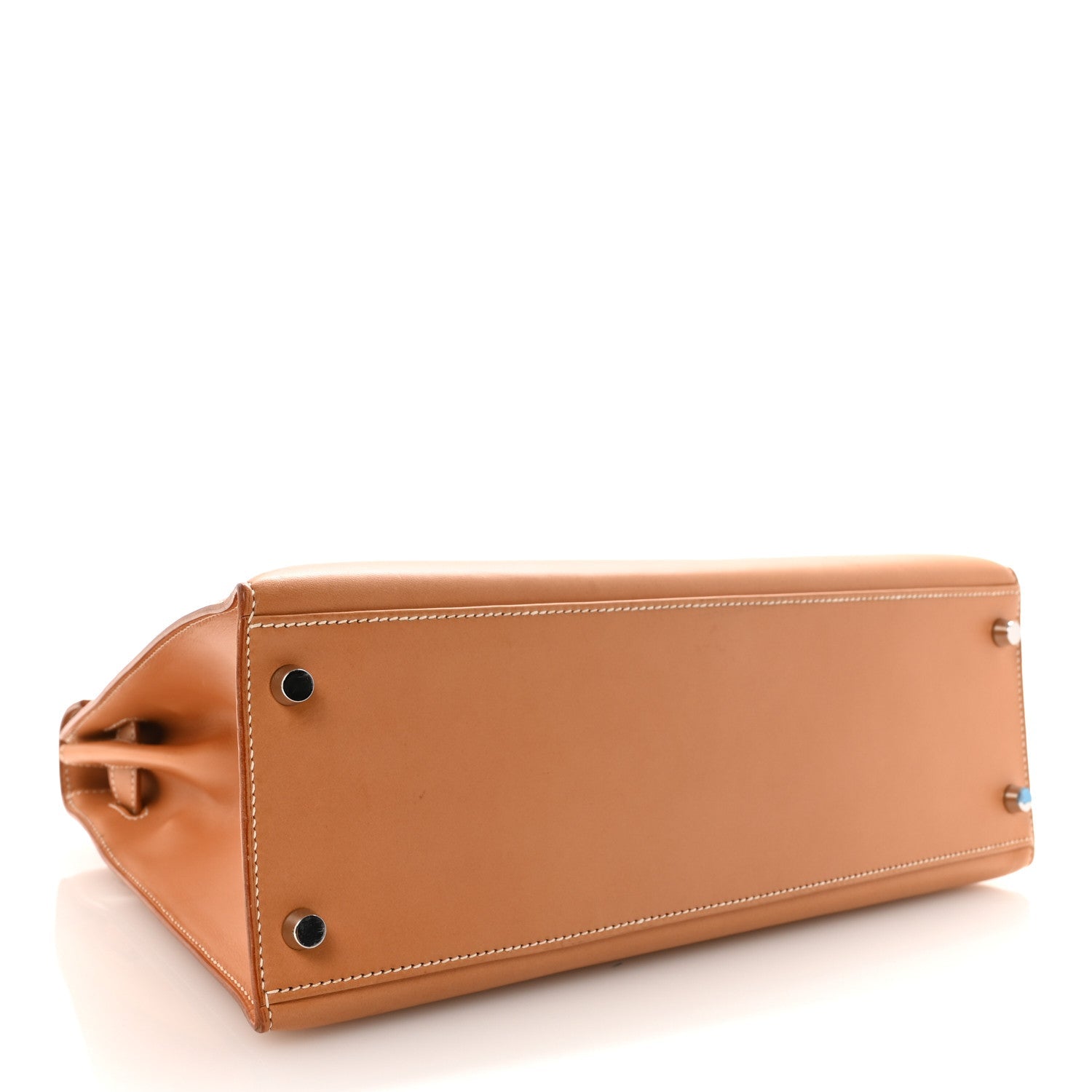 エルメス ケリー32 外縫い Natural シャモニー シルバー金具 HERMES KELLY32 SELLIER NATURAL CHAMONIX SILVER HARDWARE