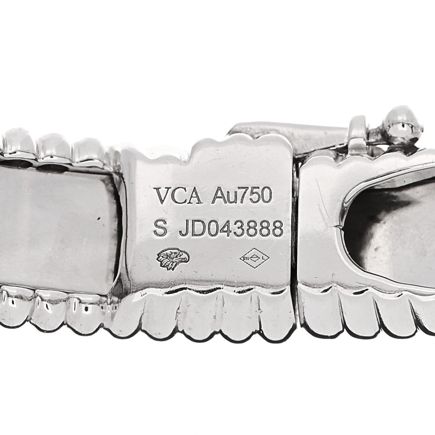 ヴァンクリーフ＆アーペル ペルレ ブレスレット 18K ホワイトゴールド VAN CLEEF & ARPELS PERLÉE BRACELET 18K WHITE GOLD