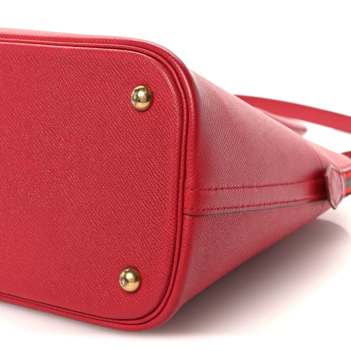 Hermès Bolide 35 Rouge Vif Courchevel Gold Hardware