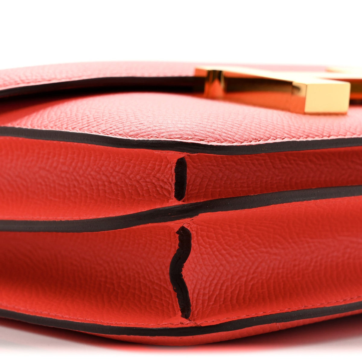 Hermes Mini Constance 18 Rose Jaipur Epsom Gold Hardware