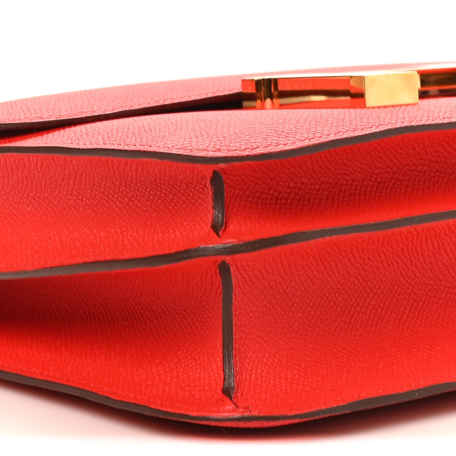 エルメス コンスタンス 24 Rouge De Coeur エプソン ゴールド金具 HERMES CONSTANCE 24 ROUGE DE COEUR EPSOM GOLD HARDWARE