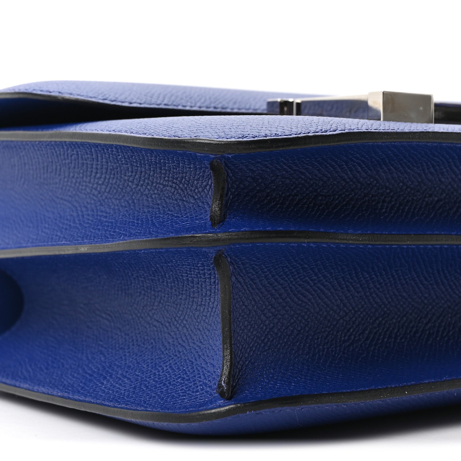 エルメス コンスタンス 24 Bleu Electrique エプソン シルバー金具 HERMES CONSTANCE 24 BLEU ELECTRIQUE EPSOM SILVER HARDWARE