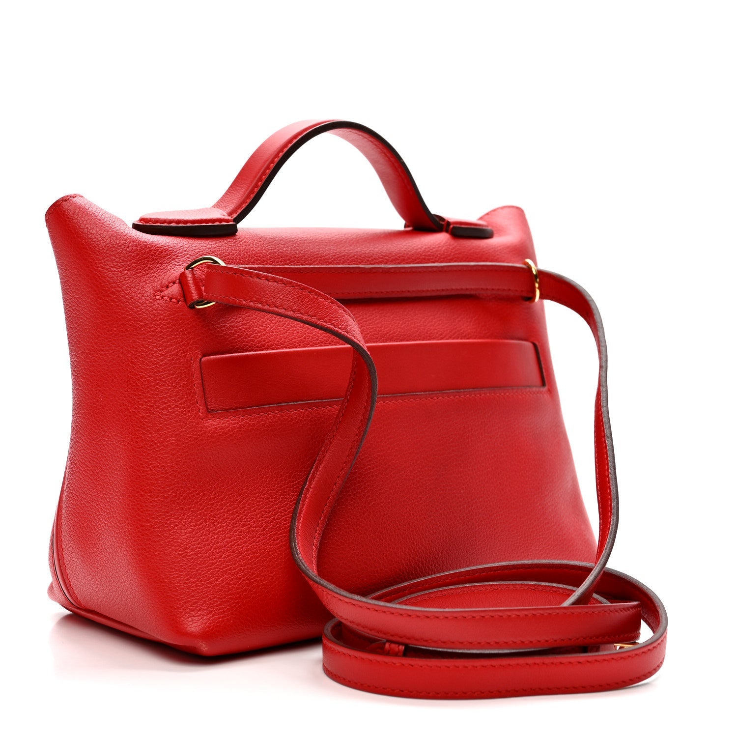 エルメス 24/24 ミニヴァンキャトル 21 Rouge De Coeur エバーカラー / スイフト ゴールド金具 HERMES 24/24 21 ROUGE DE COEUR EVERCOLOR / SWIFT GOLD HARDWARE