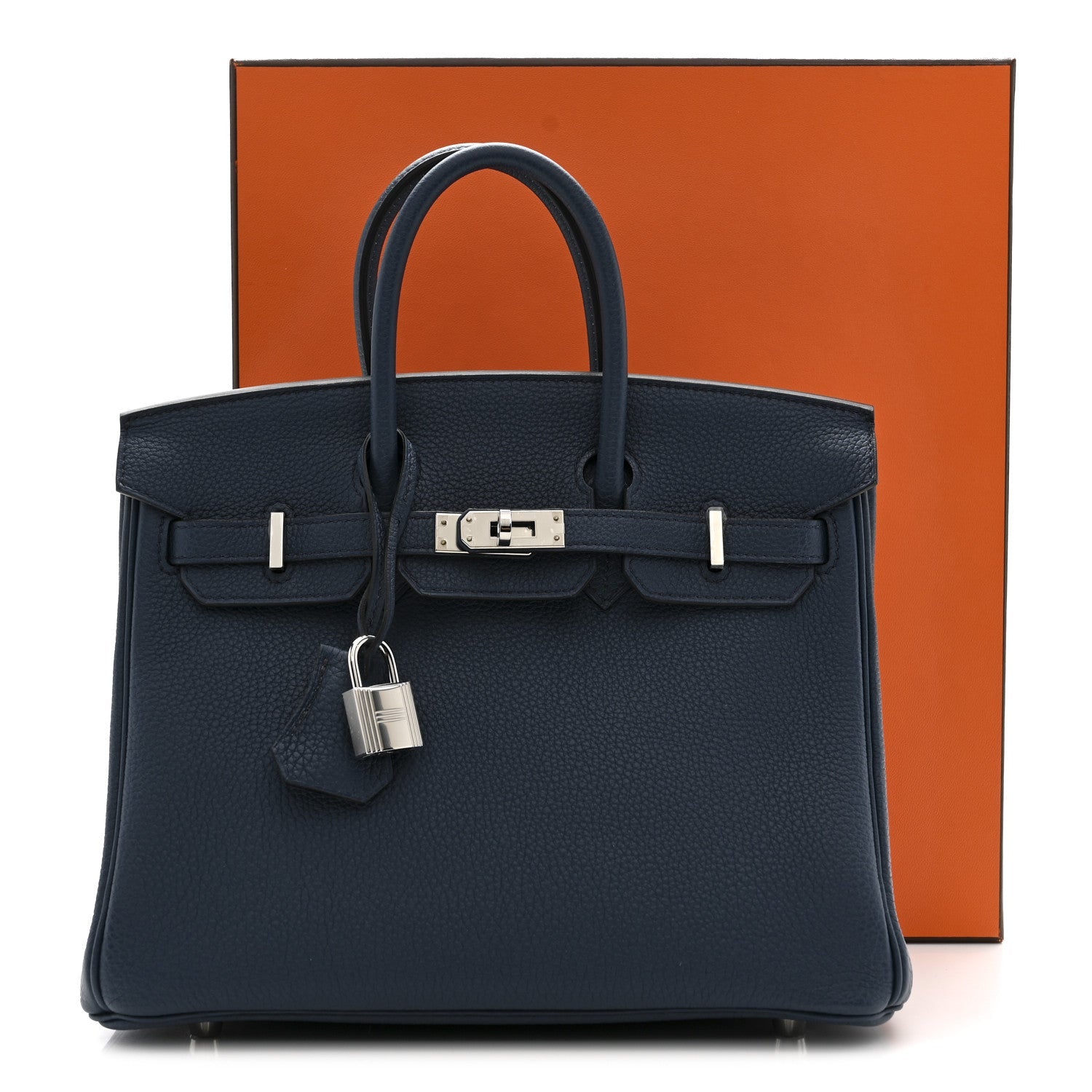 エルメス バーキン 25 Bleu de Prusse トゴ シルバー金具 HERMES BIRKIN 25 BLEU DE PRUSSE TOGO SILVER HARDWARE