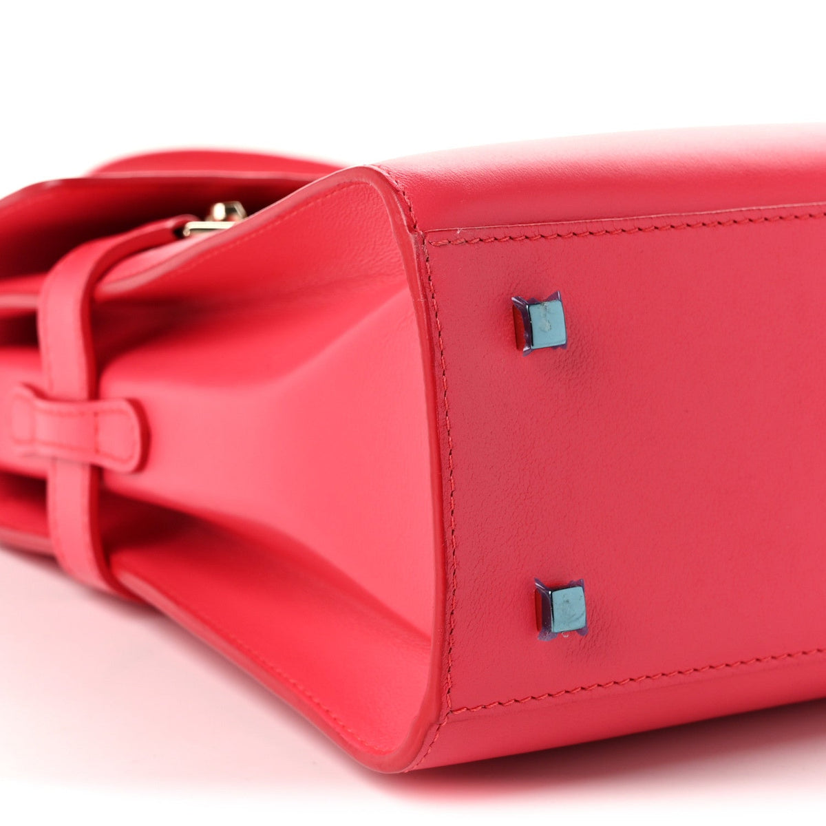デルヴォー タンペート MM ハンドバッグ Rose Candy カーフスキン ゴールド金具 DELVAUX TEMPETE MM HANDBAG ROSE CANDY CALFSKIN GOLD HARDWARE