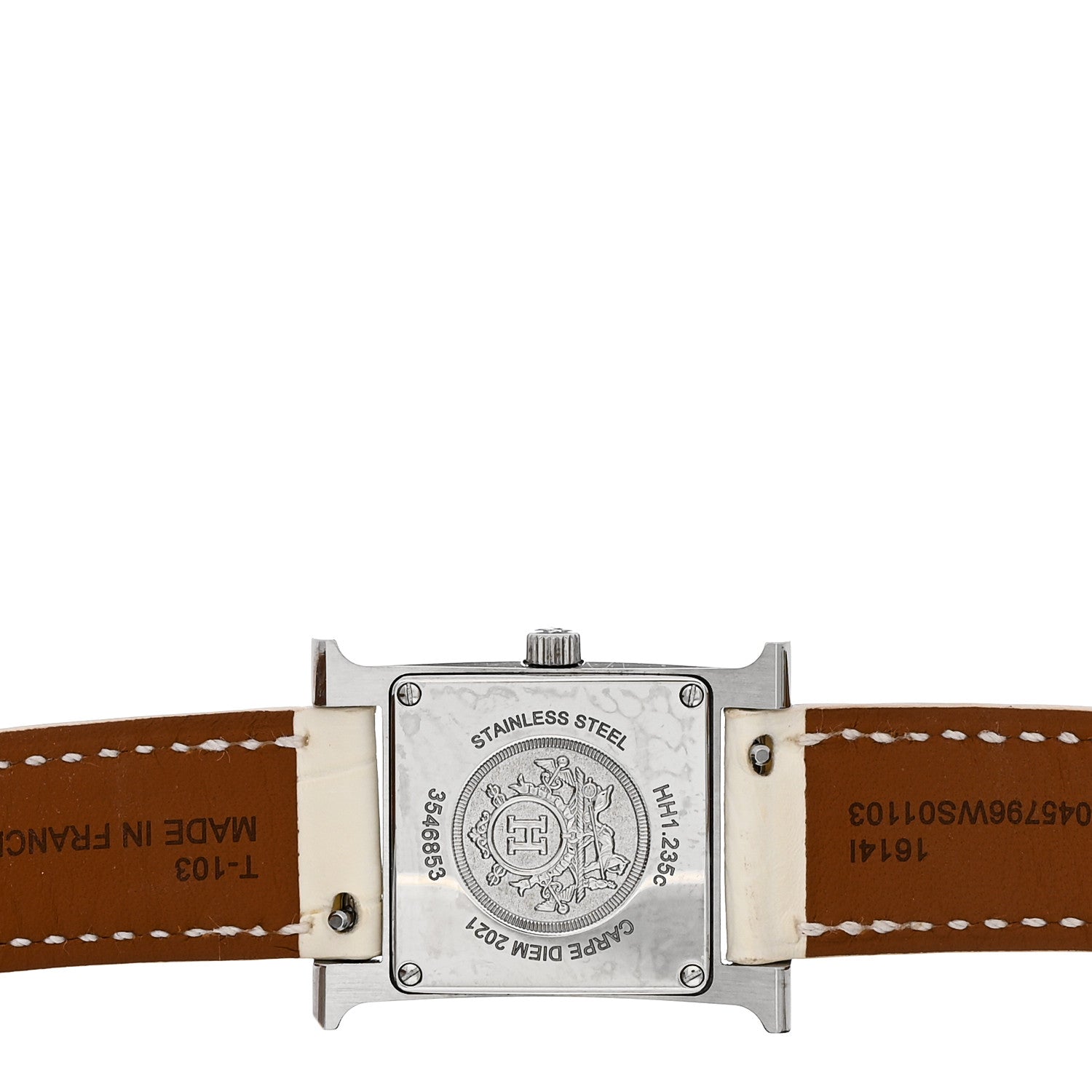 エルメス Hウォッチ 21mm ステンレス Blanc アリゲーター – AVENUE TOKYO