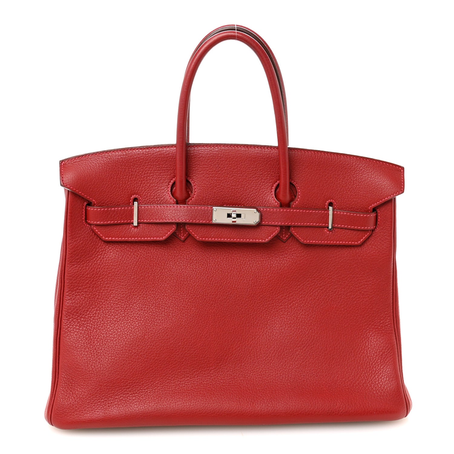 エルメス バーキン 35 Rouge Vif トゴ シルバー金具 HERMES BIRKIN 35 ROUGE VIF TOGO SILVER HARDWARE
