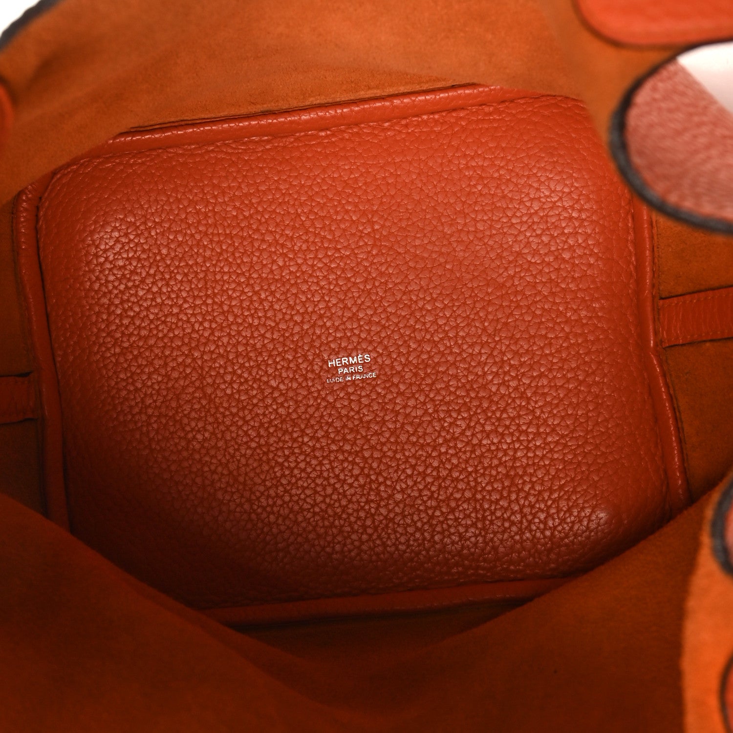 エルメス ピコタンロック MM 22 Orange トリヨンクレマンス シルバー金具 HERMES PICOTIN LOCK MM 22 ORANGE TAURILLON CLEMENCE SILVER HARDWARE
