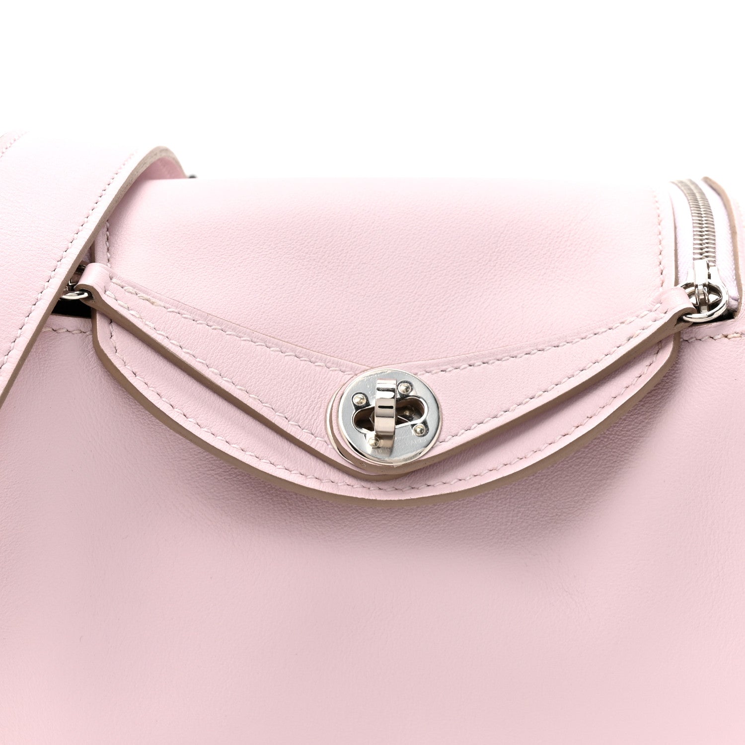 エルメス リンディ 20 ヴェルソ Mauve Pale Gold スイフト シルバー金具 HERMES LINDY 20 VERSO MAUVE PALE GOLD SWIFT SILVER HARDWARE