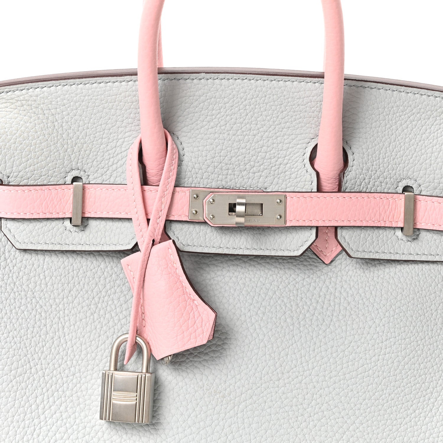 エルメス バーキン 25 HSS パーソナルオーダー Bleu Pale Rose Sakura トゴ シルバー金具 HERMES BIRKIN 25 HSS PERSONAL ORDER BLEU PALE ROSE SAKURA TOGO SILVER HARDWARE