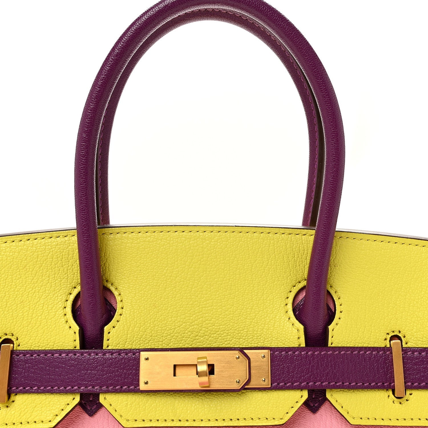 エルメス バーキン 30 HSS パーソナルオーダー Rose Confetti Anemone Lime シェーブルミゾール シャンパンゴールド金具 HERMES BIRKIN 30 HSS PERSONAL ORDER ROSE CONFETTI ANEMONE LIME CHEVRE MYSORE BRUSHED GOLD HARDWARE