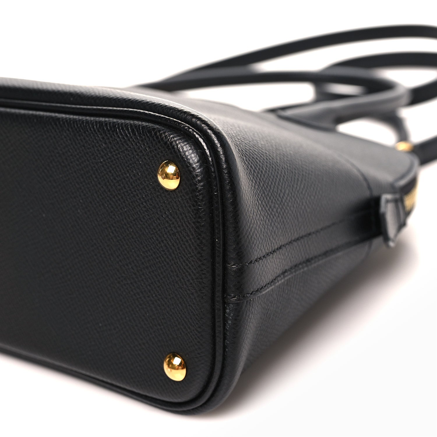 HERMES BOLIDE 27 BLACK EPSOM GOLD HARDWARE
