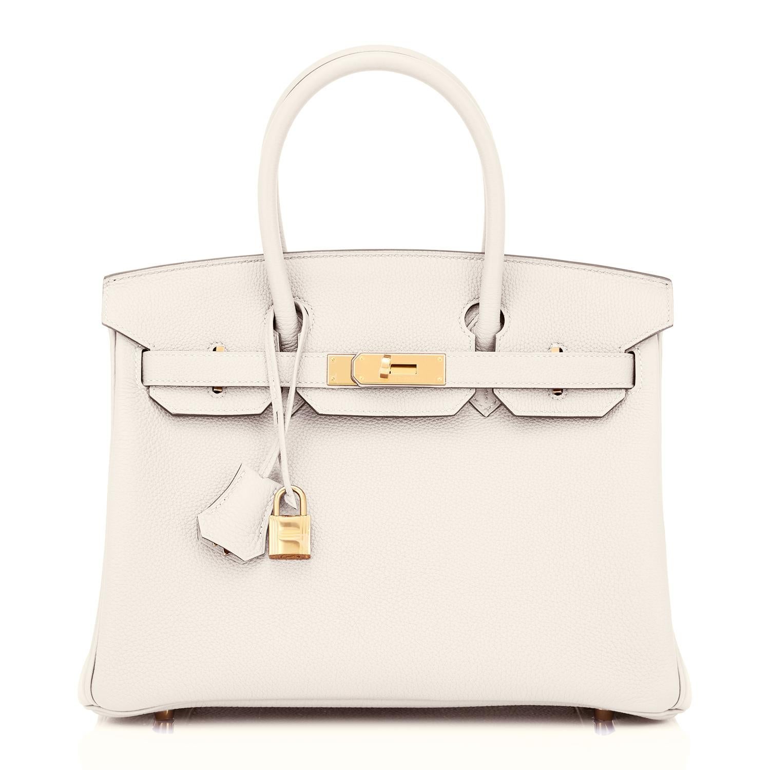 エルメス バーキン 30 Craie トゴ ゴールド金具 HERMES BIRKIN 30 CRAIE TOGO GOLD HARDWARE