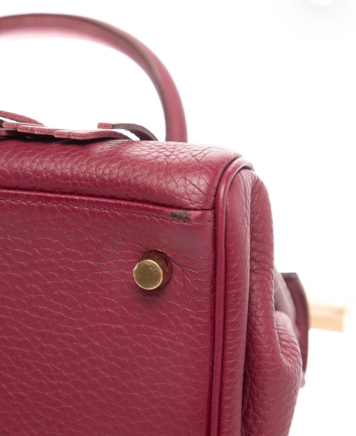 エルメス ショルダーケリー 42 フリンジ Bois de Rose クレマンス ゴールド金具 HERMES SHOULDER KELLY 42 FRINGE BOIS DE ROSE CLEMENCE GOLD HARDWARE
