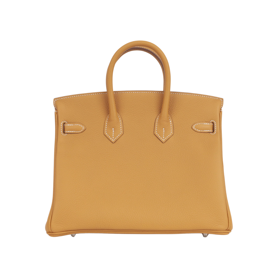 エルメス バーキン 25 Natural Sable トゴ シルバー金具 HERMES BIRKIN 25 NATURAL SABLE TOGO SILVER HARDWARE
