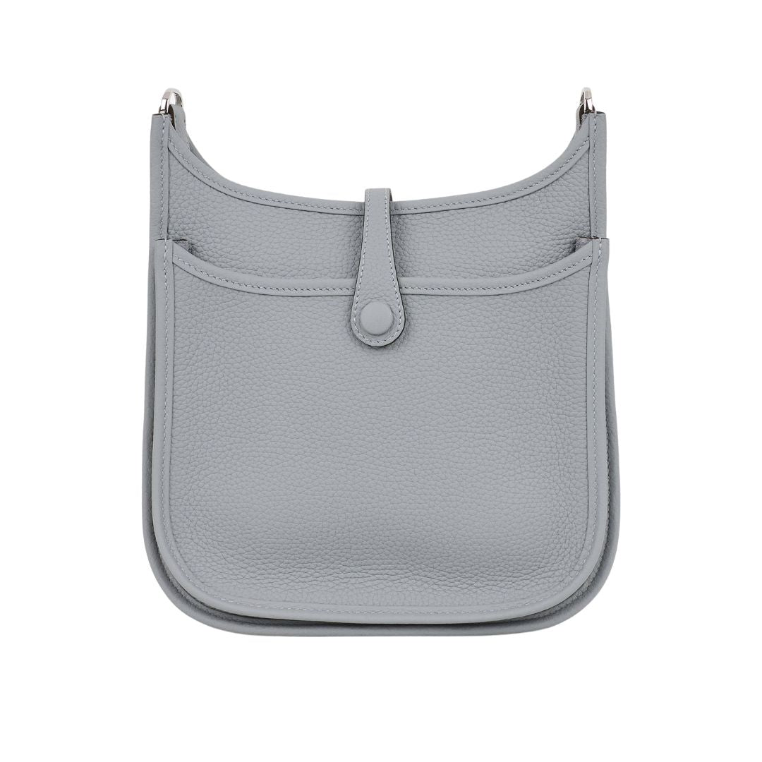 エルメス エヴリン 23 Gris Pantin トリヨンクレマンス シルバー金具 エブリン HERMES EVELYNE 23 GRIS PANTIN TAURILLON CLEMENCE SILVER HARDWARE