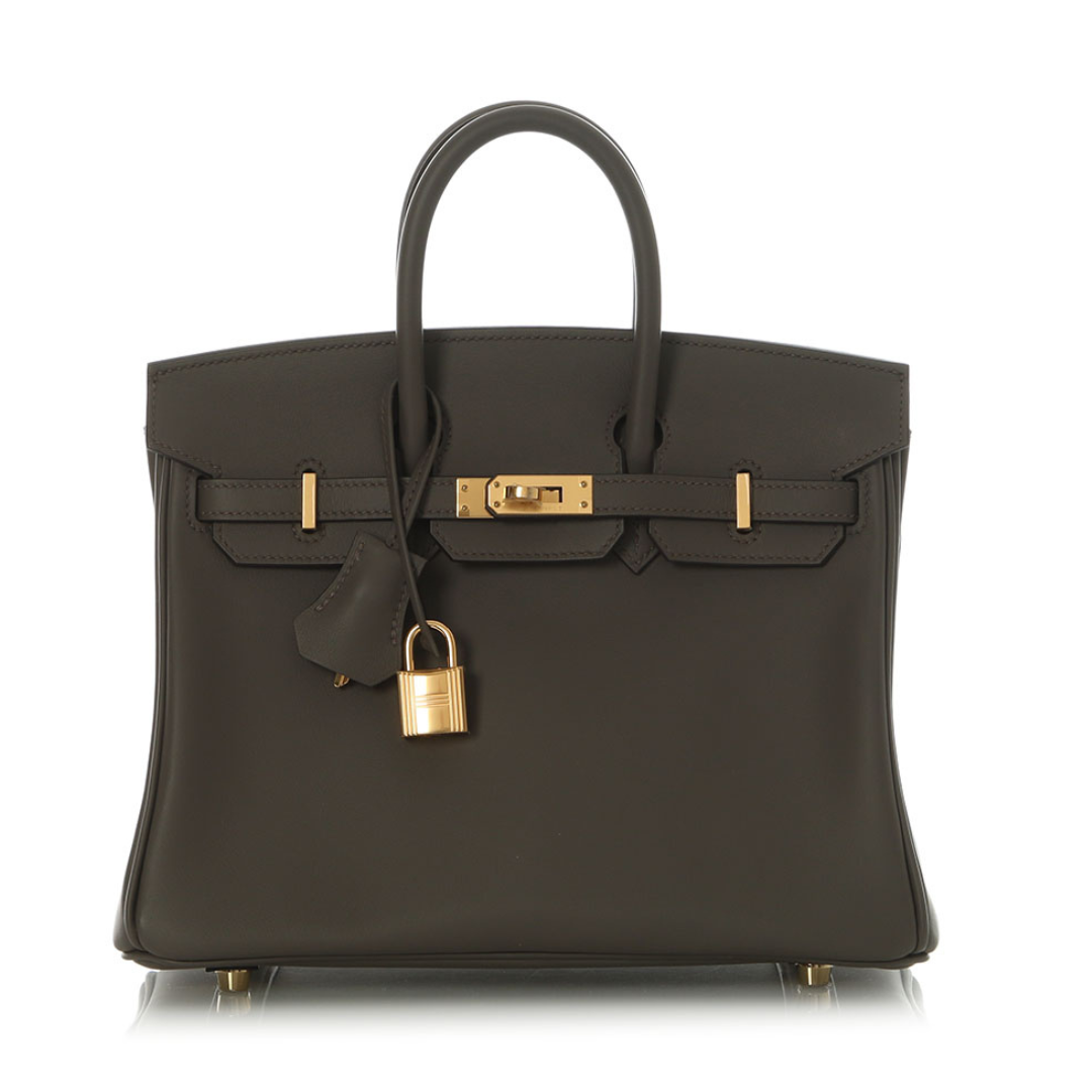 エルメス バーキン 25 Etain スイフト ゴールド金具 HERMES BIRKIN 25 ETAIN SWIFT GOLD HARDWARE