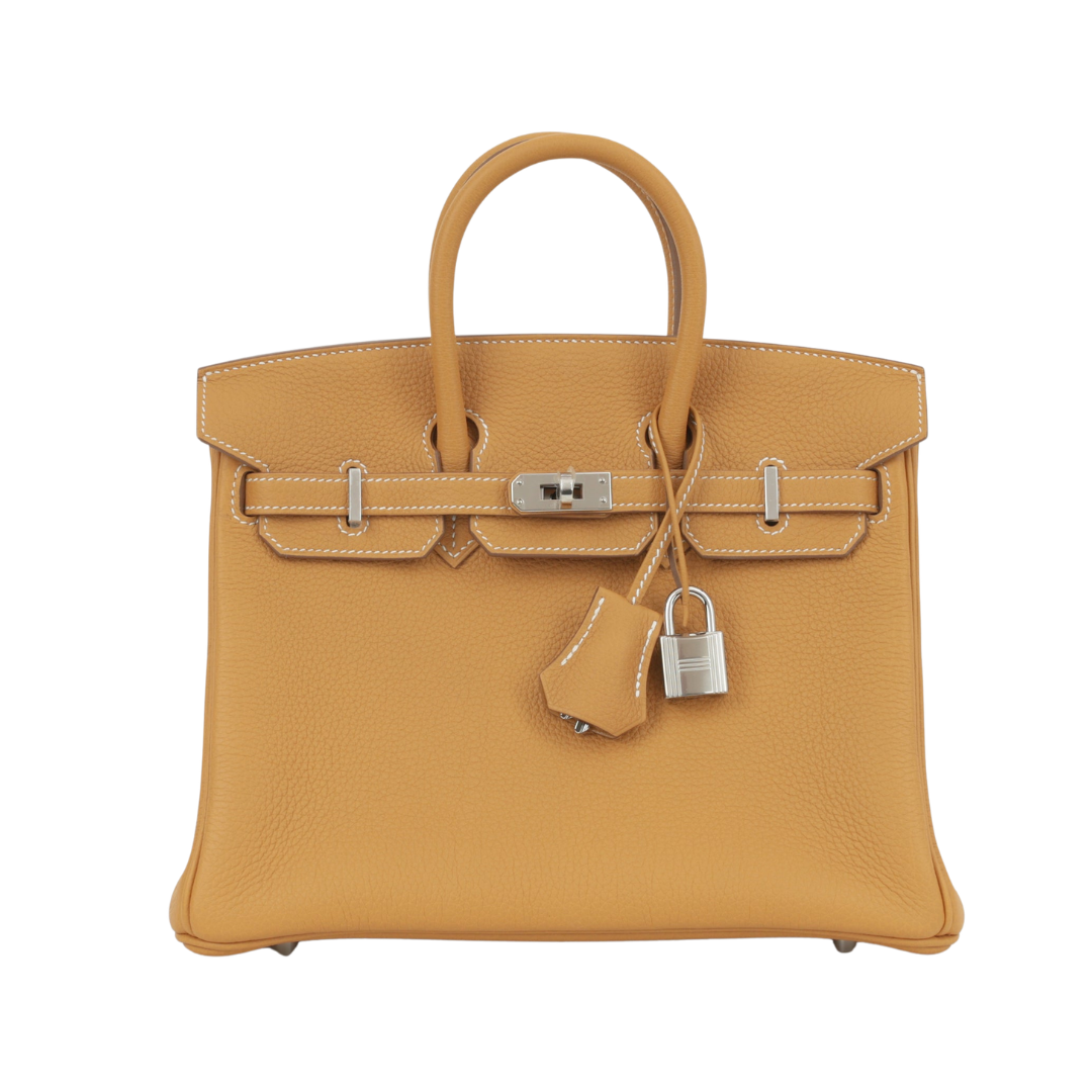 エルメス バーキン 25 Natural Sable トゴ シルバー金具 HERMES BIRKIN 25 NATURAL SABLE TOGO SILVER HARDWARE