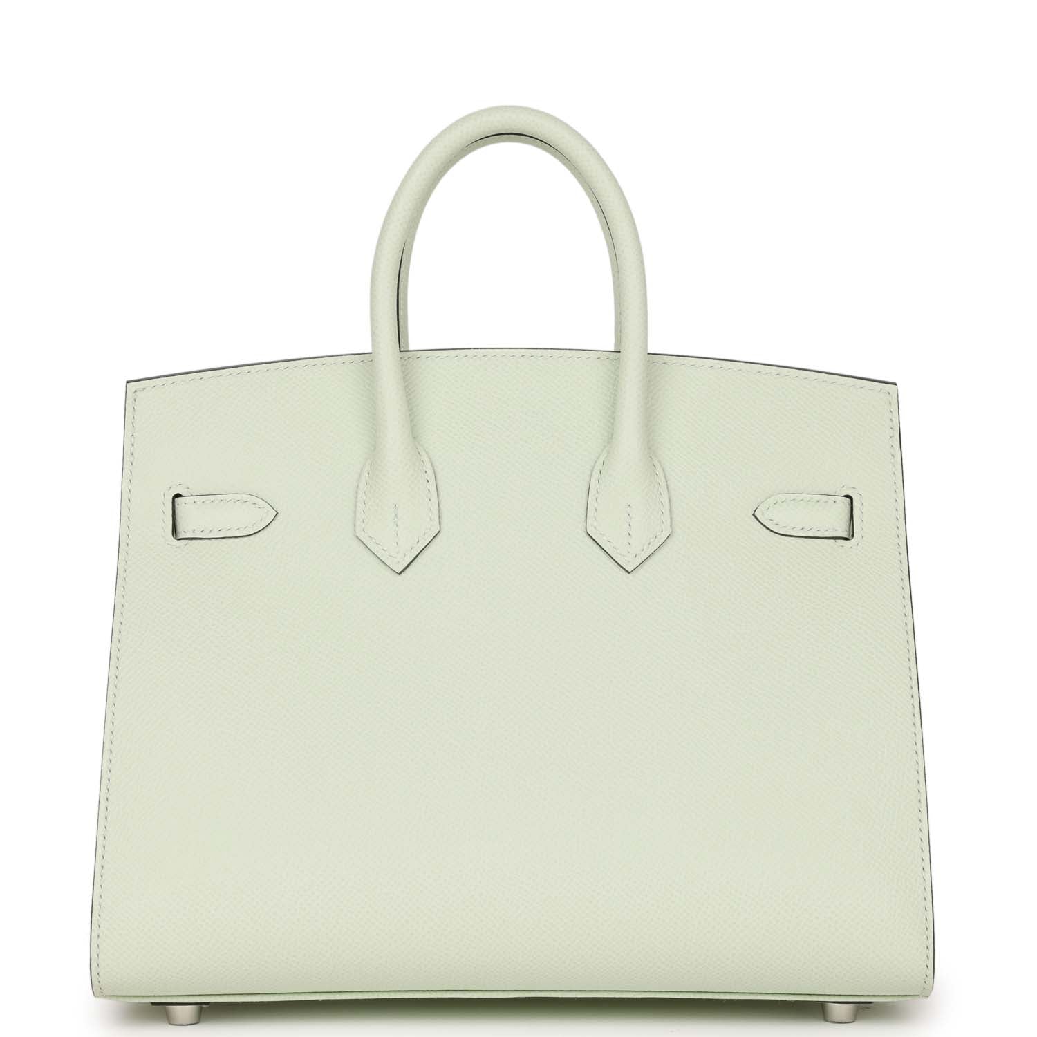 【新品未使用】2023年製 エルメス バーキン25 外縫い ヴェールフィズ エプソン シルバー金具 HERMES BIRKIN SELLIER 25 VERT FIZZ EPSOM SILVER HARDWARE