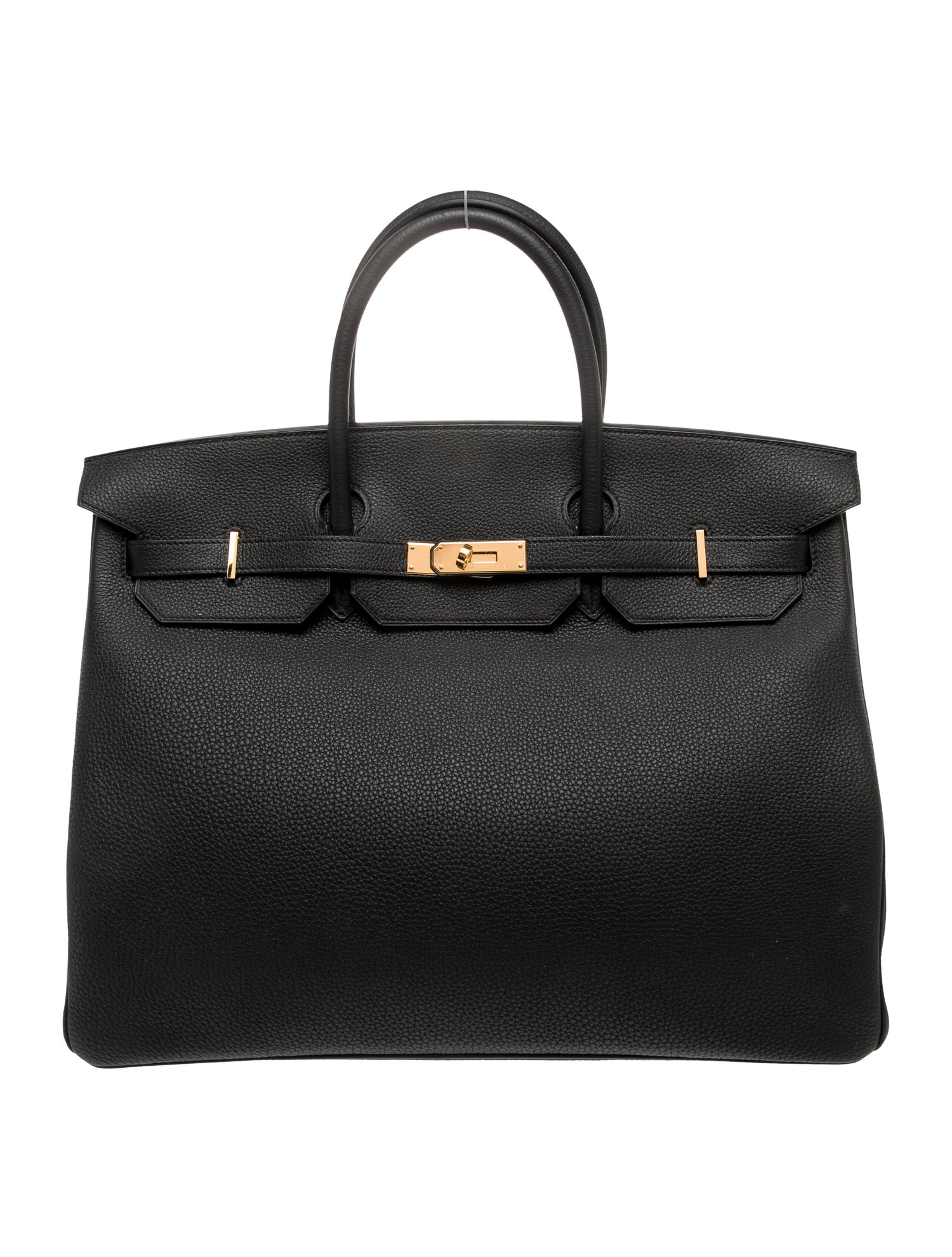 エルメス バーキン40 Black トゴ ゴールド金具 HERMES BIRKIN 40 BLACK TOGO GOLD HARDWARE