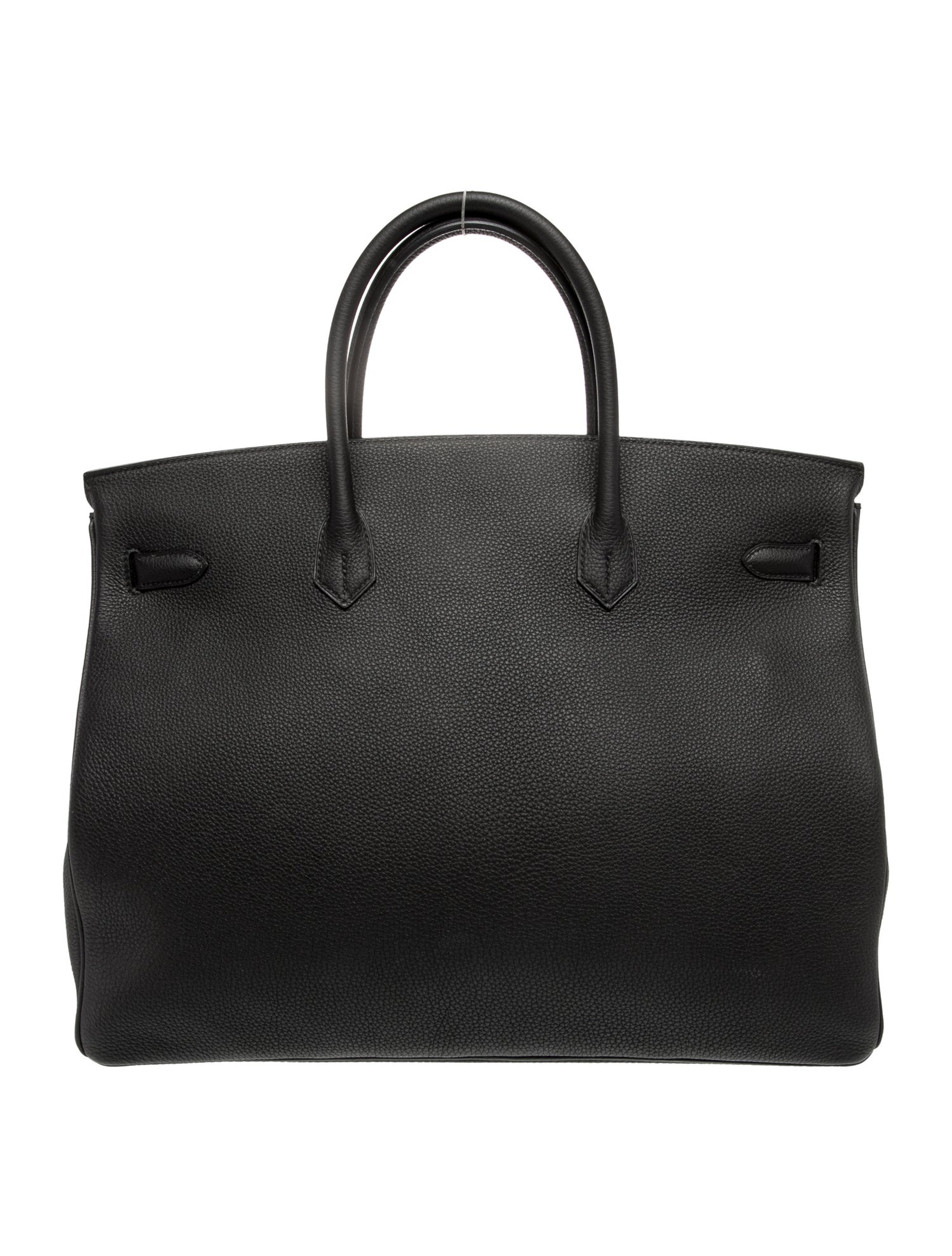 エルメス バーキン40 Black トゴ ゴールド金具 HERMES BIRKIN 40 BLACK TOGO GOLD HARDWARE