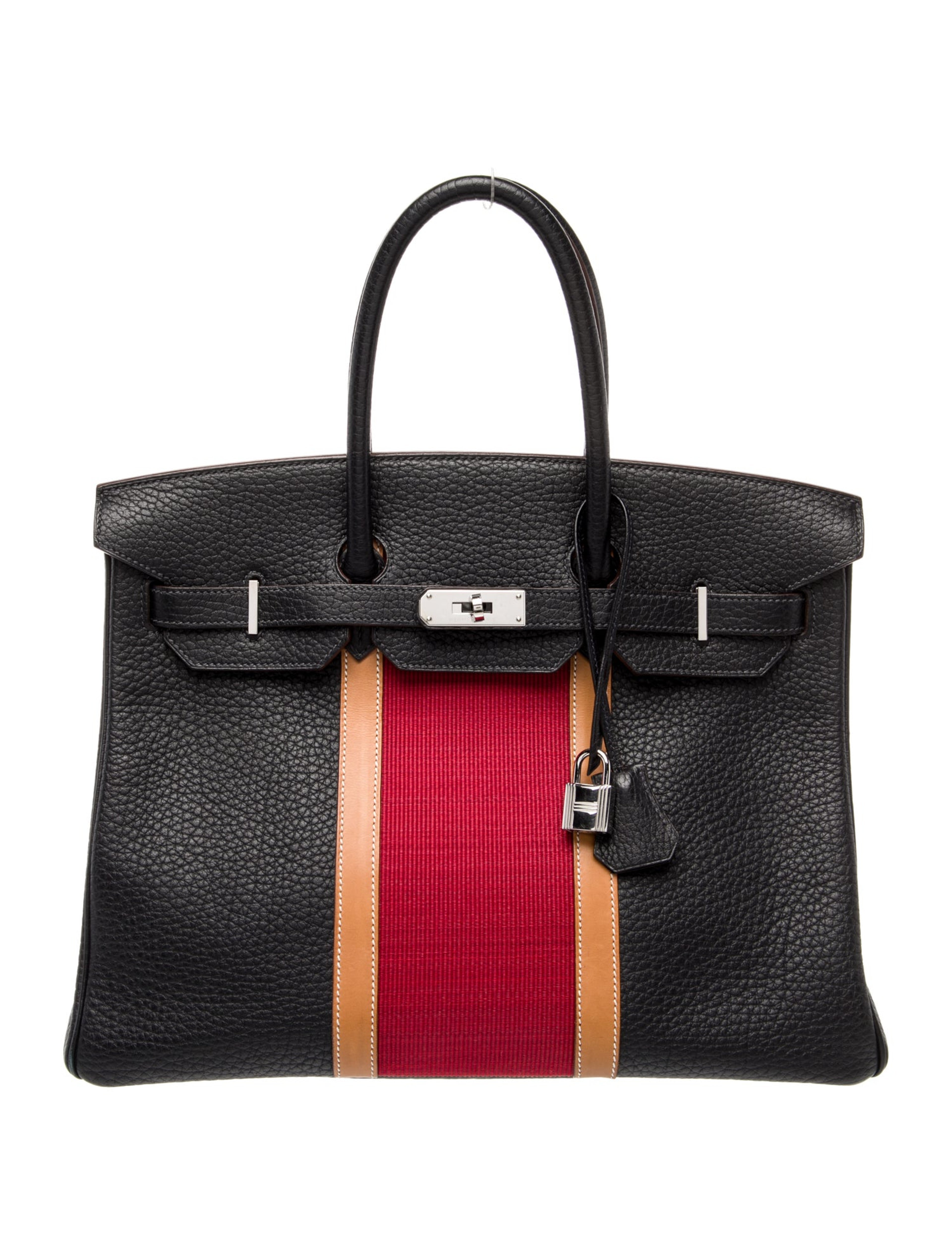 エルメス バーキン 35 クラブ Fauve Bleu Indigo Rouge Piment フィヨルド バレニア クリノラン シルバー金具 HERMES BIRKIN 35 CLUB FAUVE BLEU INDIGO ROUGE PIMENT FJORD BARENIA CRINOLINE SILVER HARDWARE