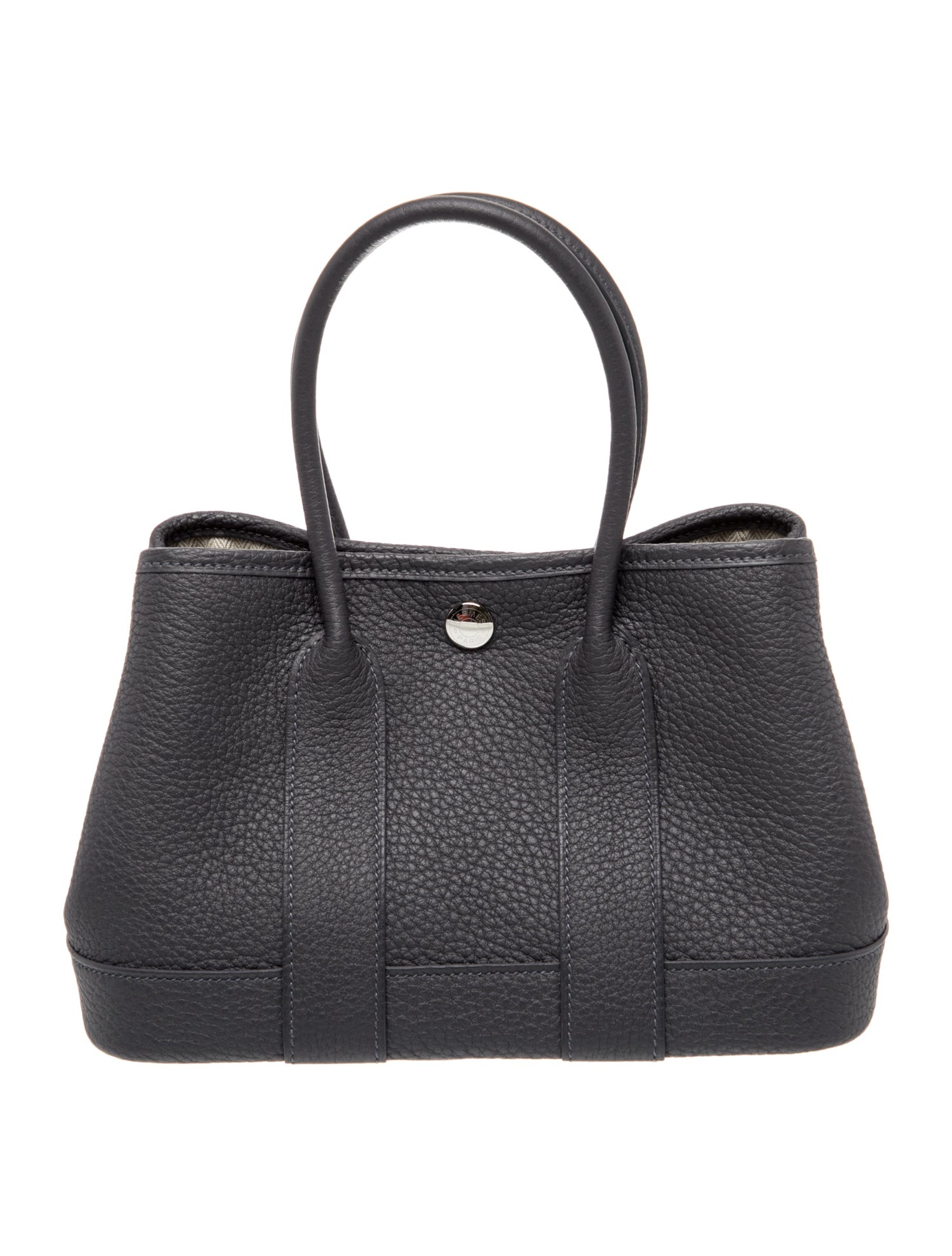 エルメス ネオ ガーデンパーティー 23 Ardoise ネゴンダ シルバー金具 HERMES NEO GARDEN PARTY 23 ARDOISE NEGONDA SILVER HARDWARE