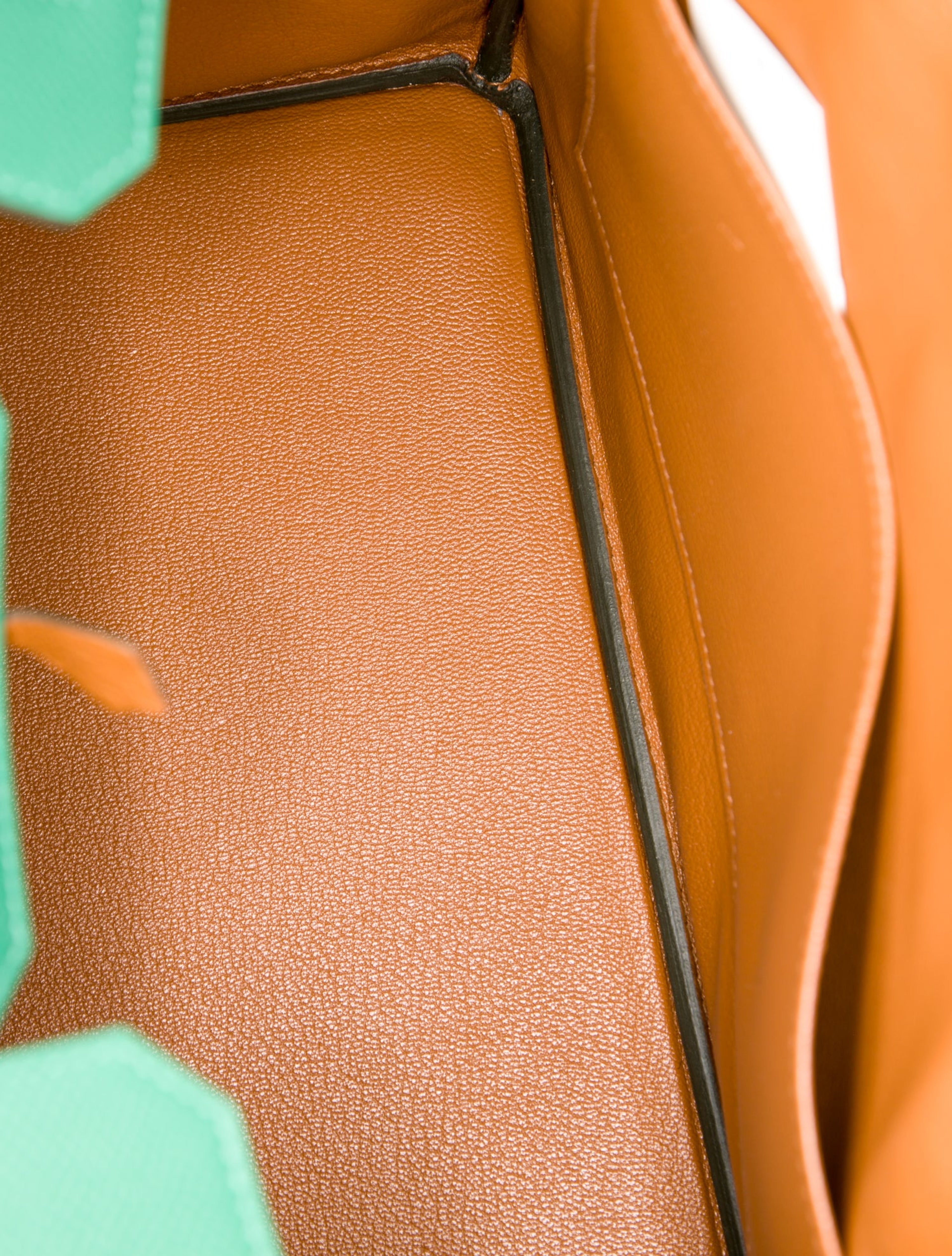 エルメス バーキン 30 スペシャルオーダー バイカラー Gold Vert Vertigo エプソン ゴールド金具 パーソナルオーダー ホースシュー HERMES BIRKIN 30 GOLD VERT VERTIGO EPSOM BRUSHED GOLD HARDWARE HSS