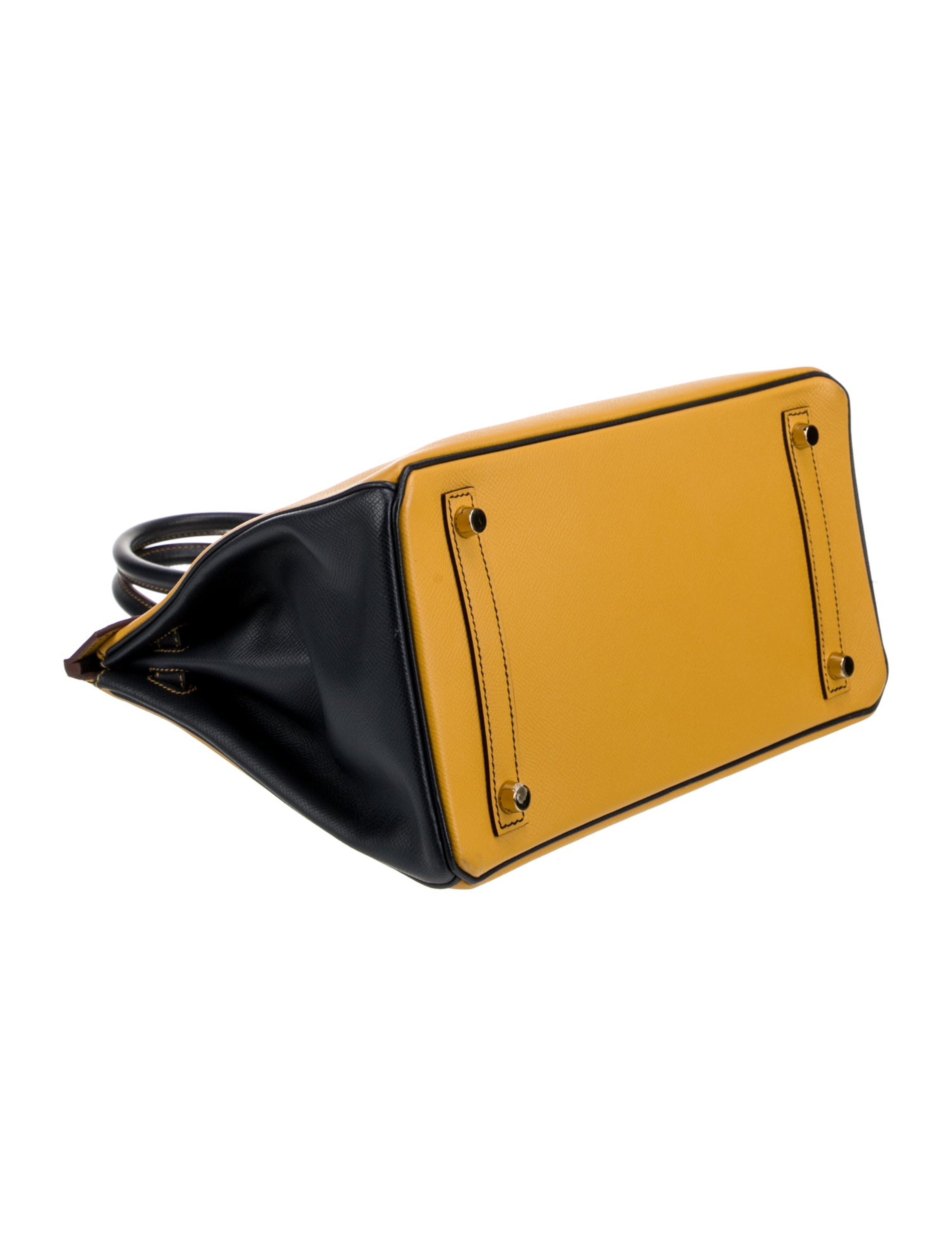 エルメス バーキン 30 スペシャルオーダー バイカラー Bleu Indigo Jaune D'or エプソン マットゴールド金具 パーソナルオーダー ホースシュー HERMES BIRKIN 30 BLEU INDIGO JAUNE D'OR EPSOM BRUSHED GOLD HARDWARE HSS