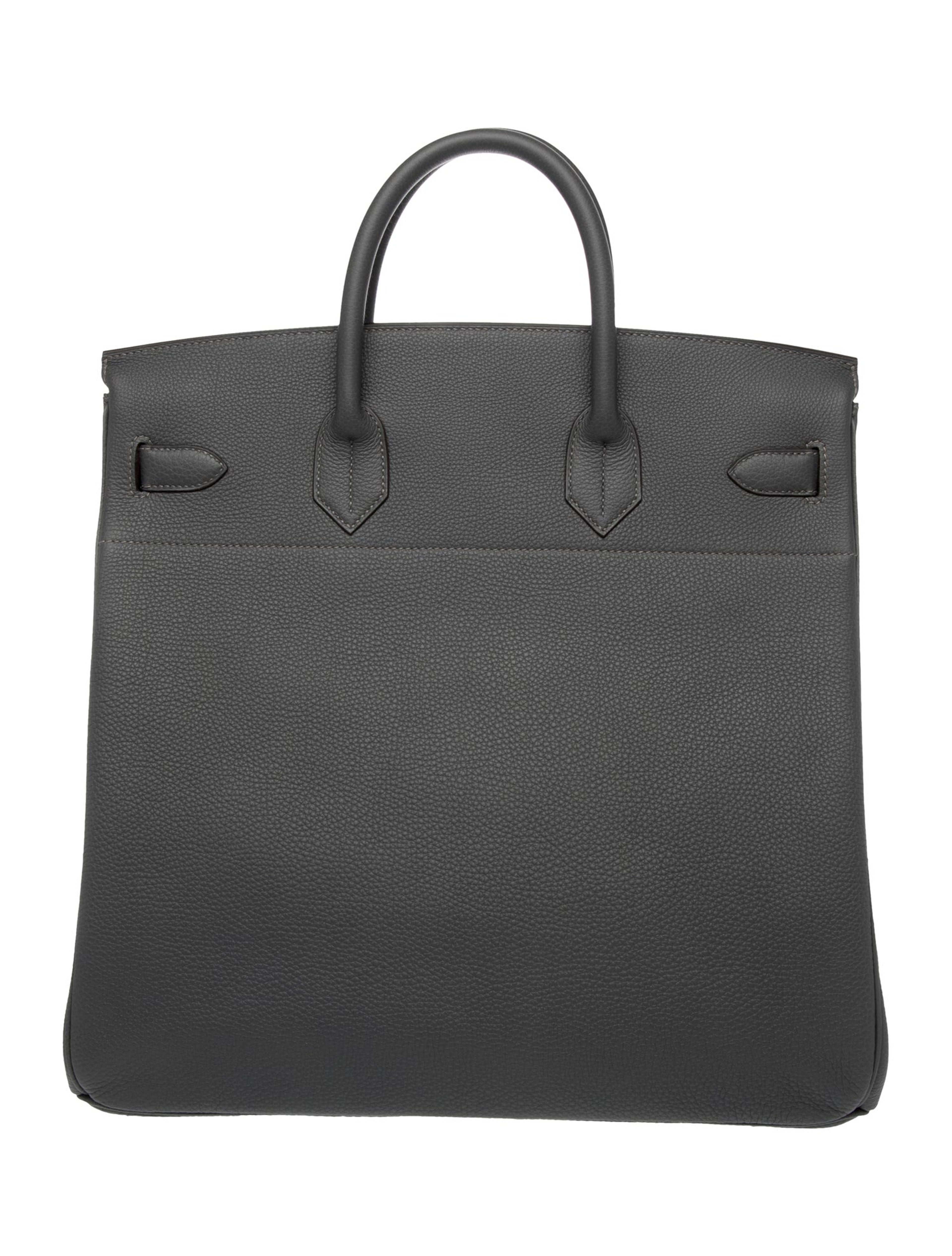 エルメス バーキン 40 オータクロア クープ ドゥ ソレイユ Gris Meyer トゴ シルバー金具 HERMES BIRKIN 40 HAC COUP DE SOLEIL GRIS MEYER TOGO SILVER HARDWARE