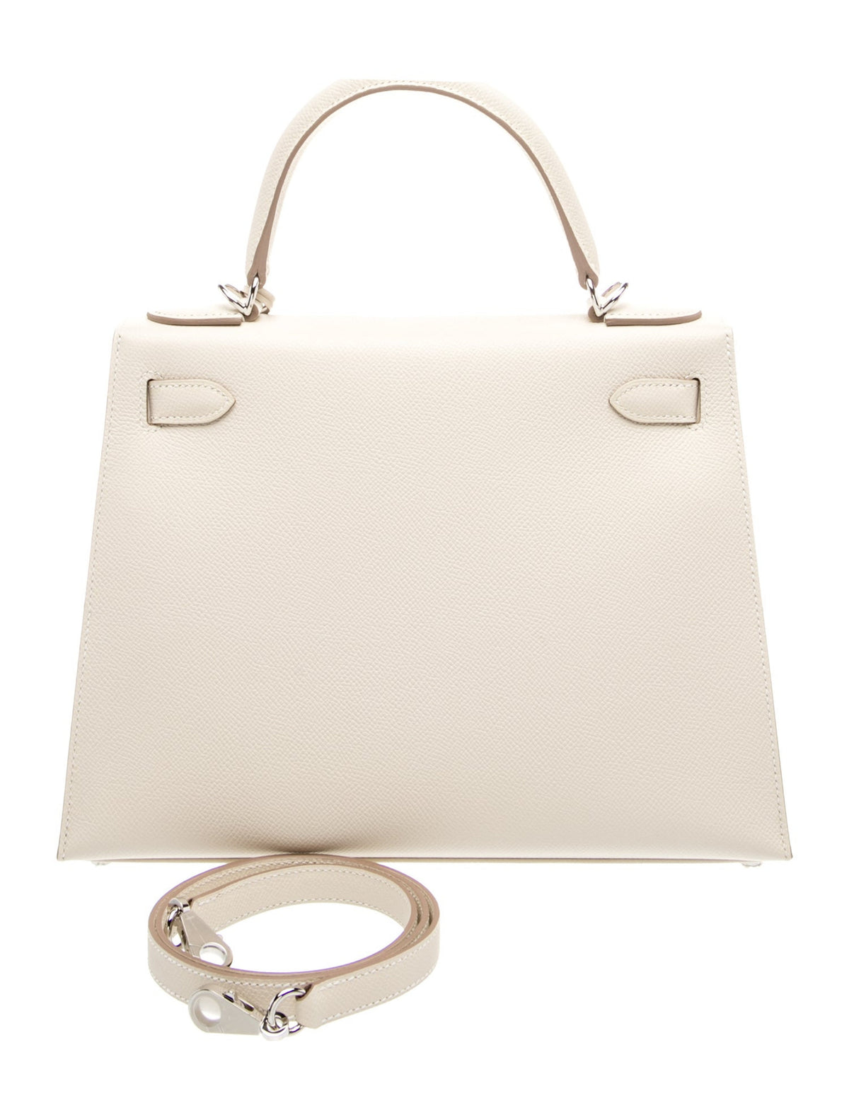 エルメス ケリー 28 Craie エプソン シルバー金具 HERMES KELLY 28 CRAIE EPSOM SILVER HARDWARE