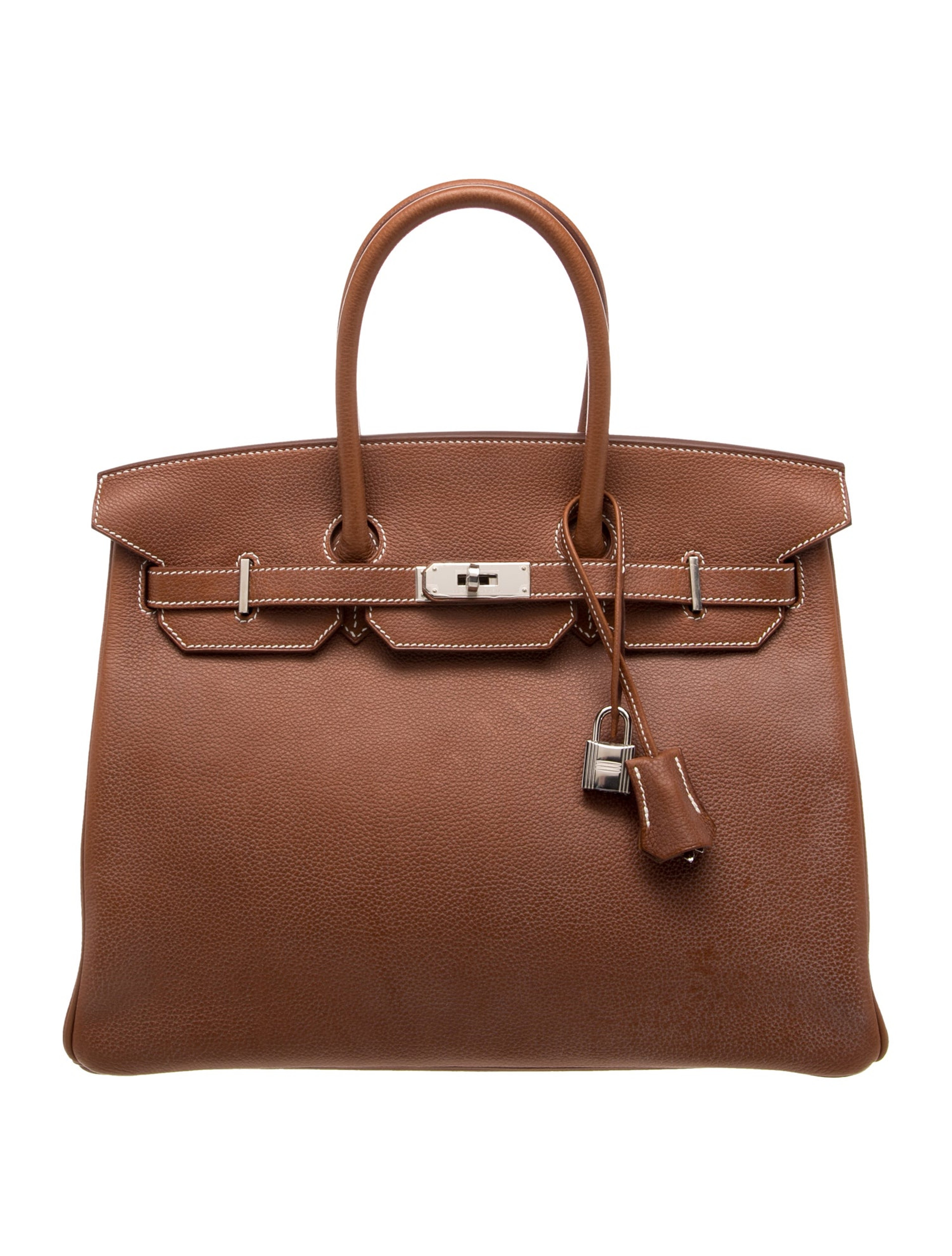HERMES (エルメス) 空箱　帽　バーキン35用　16 エルメス バーキン 35 Fauve バレニア シルバー金具 HERMES BIRKIN 35