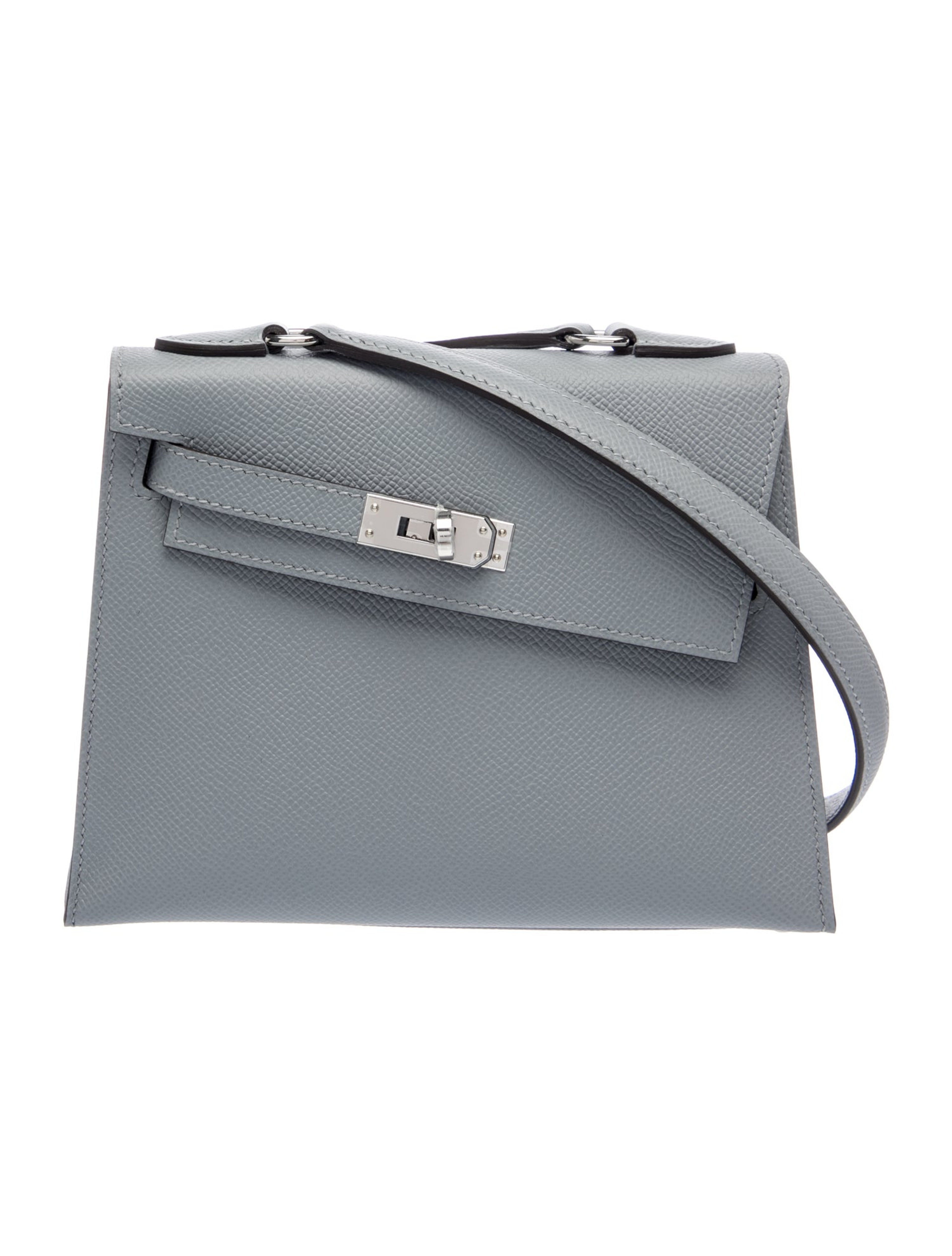エルメス ケリー 20 無秩序 Gris Pantin エプソン シルバー金具 HERMES KELLY EN DESORDRE SILLIER 20 GRIS PANTIN EPSOM SILVER HARDWARE